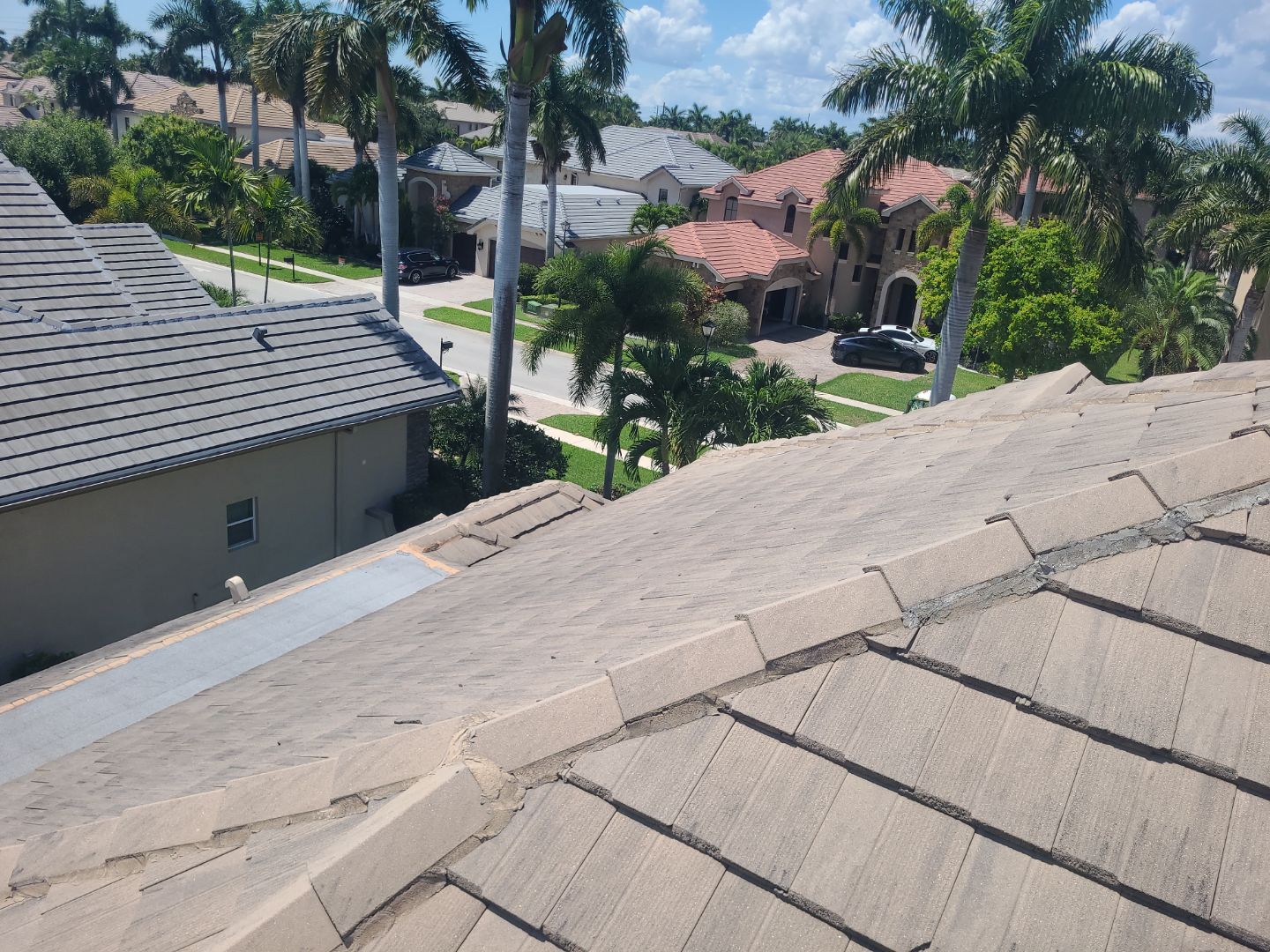 Concrete Tile Roof Repair and Underlayment Replacement in Wellington by Aastro Roofing