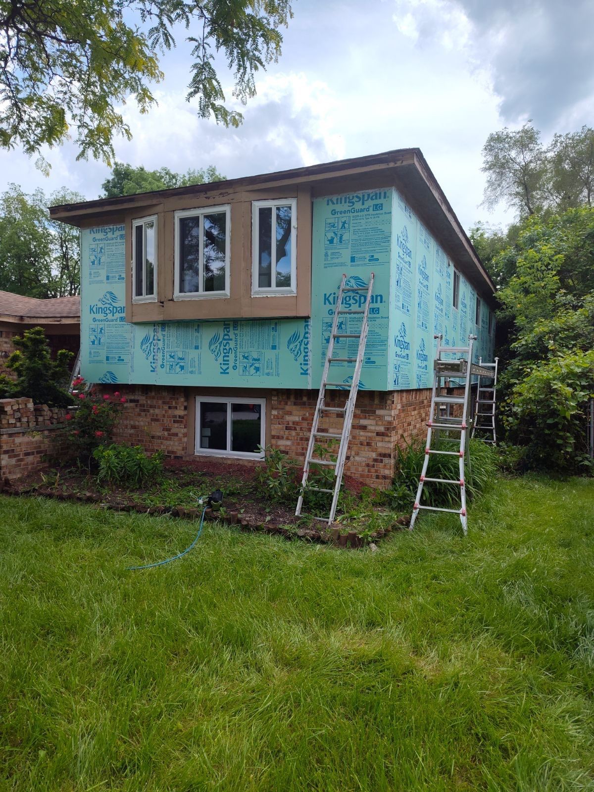 Siding Replacement using Alside 7" B&B by 180 Contractors