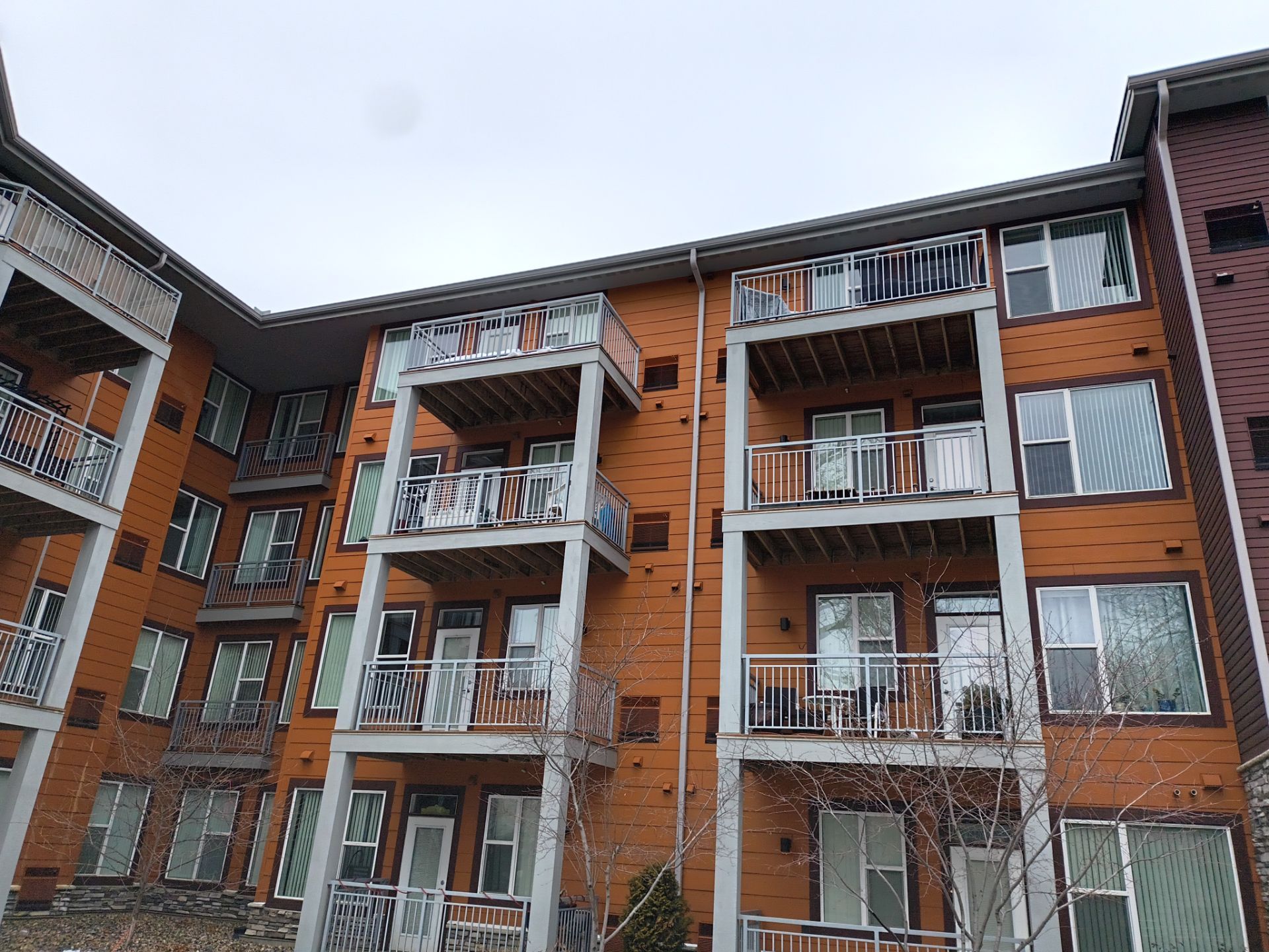 Seamless Gutter Installation for Apartment Building in Prior Lake by Next Level Seamless Gutters / Exteriors Inc.
