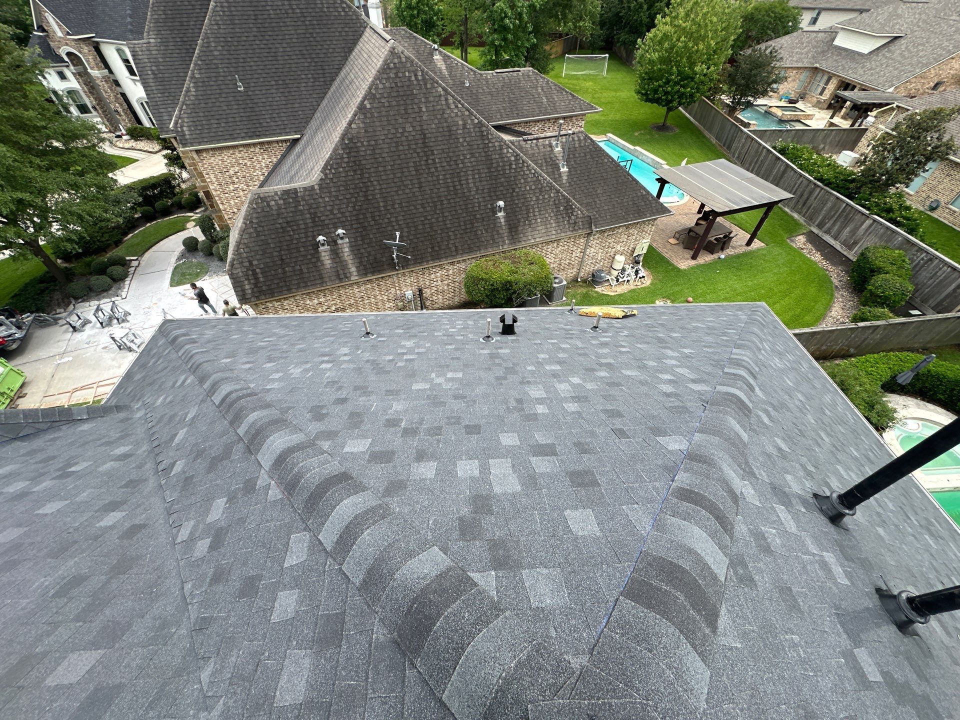 Project in Spring by Motion Roofing