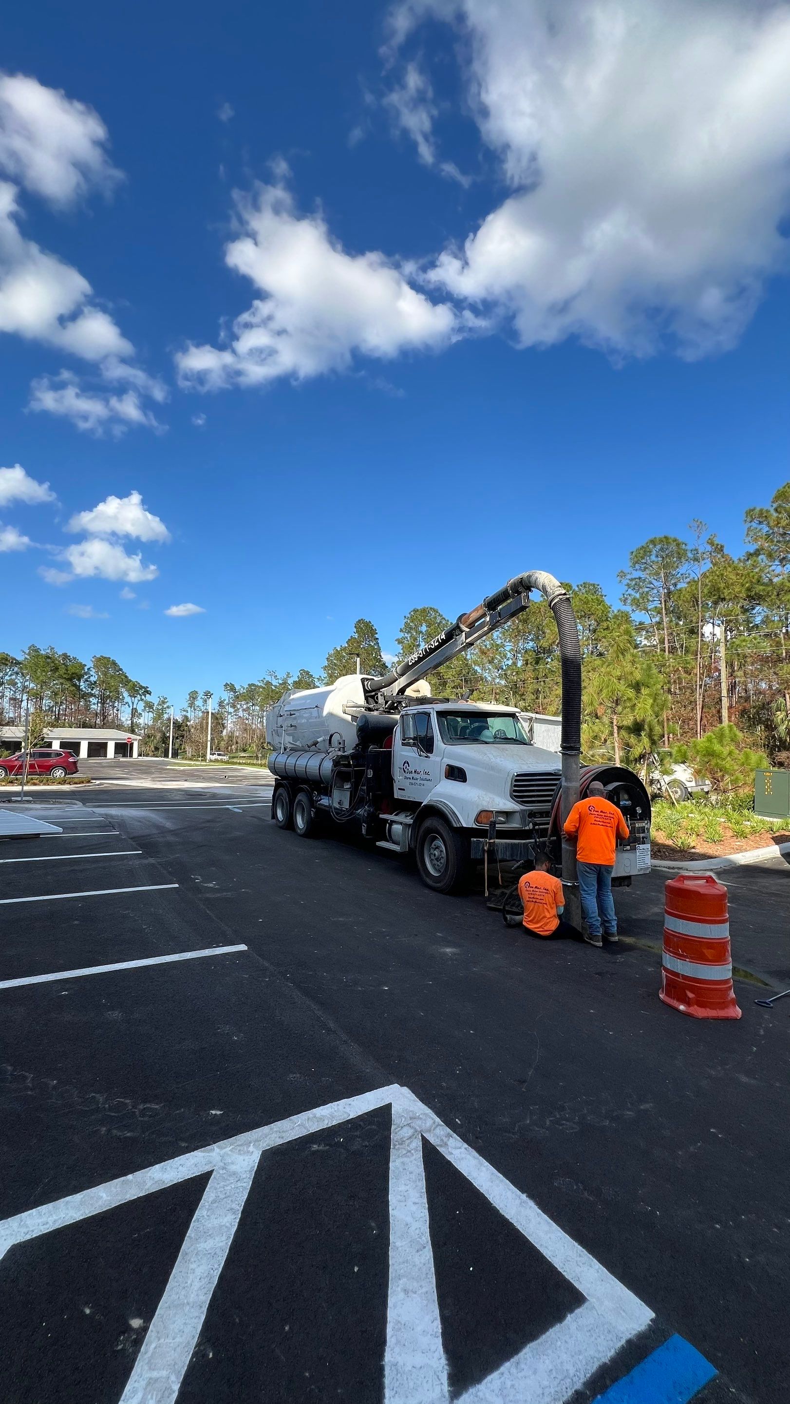 New Construction Condo Community Stormwater System Maintenance  by APS Power & Water