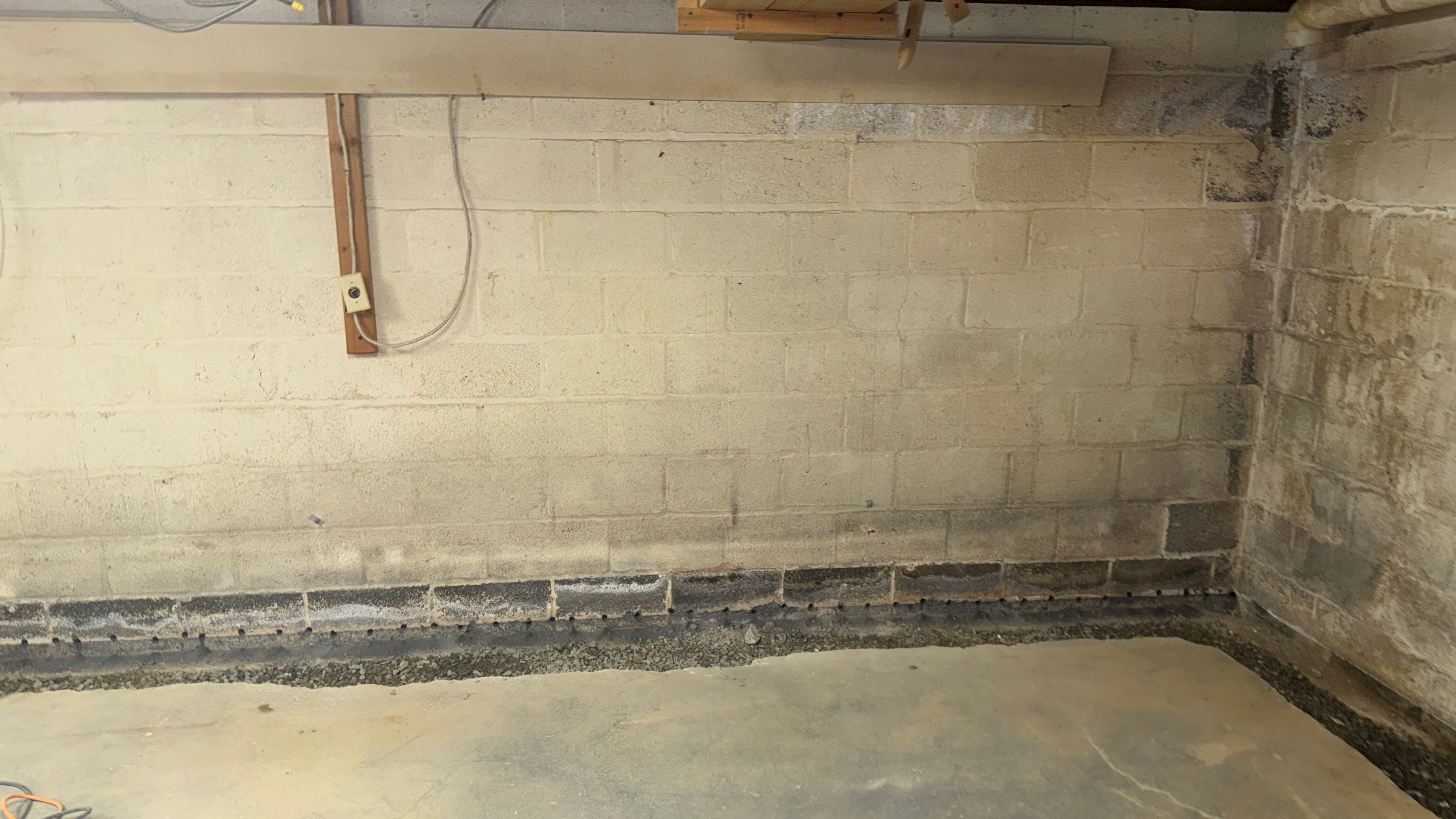 Interior French Drain Washington Township, NJ by Pure Service Pro, LLC 