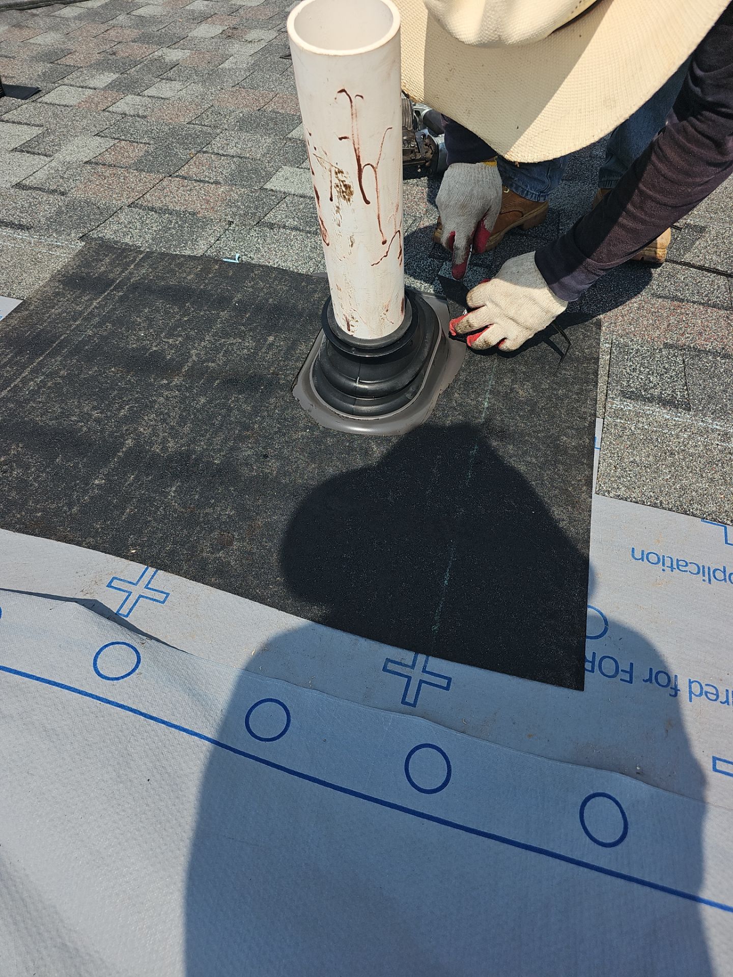 Roof Replacement - Colonial Slate by Winchester Roofing