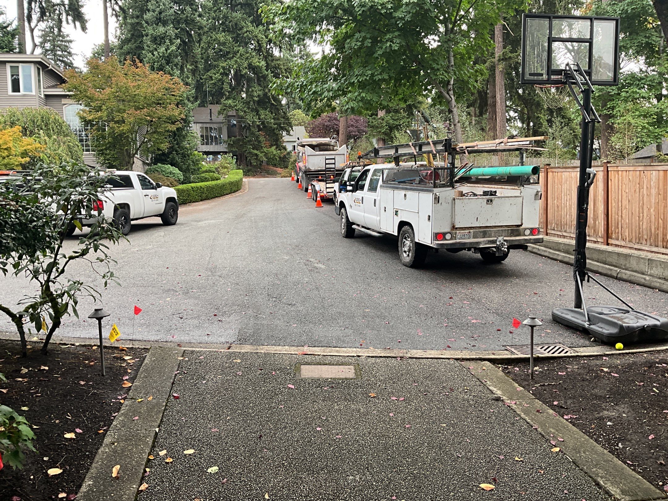 Eggers | Aggregate Finish Driveway, Concrete Project  by Jireh Asphalt & Concrete Inc 