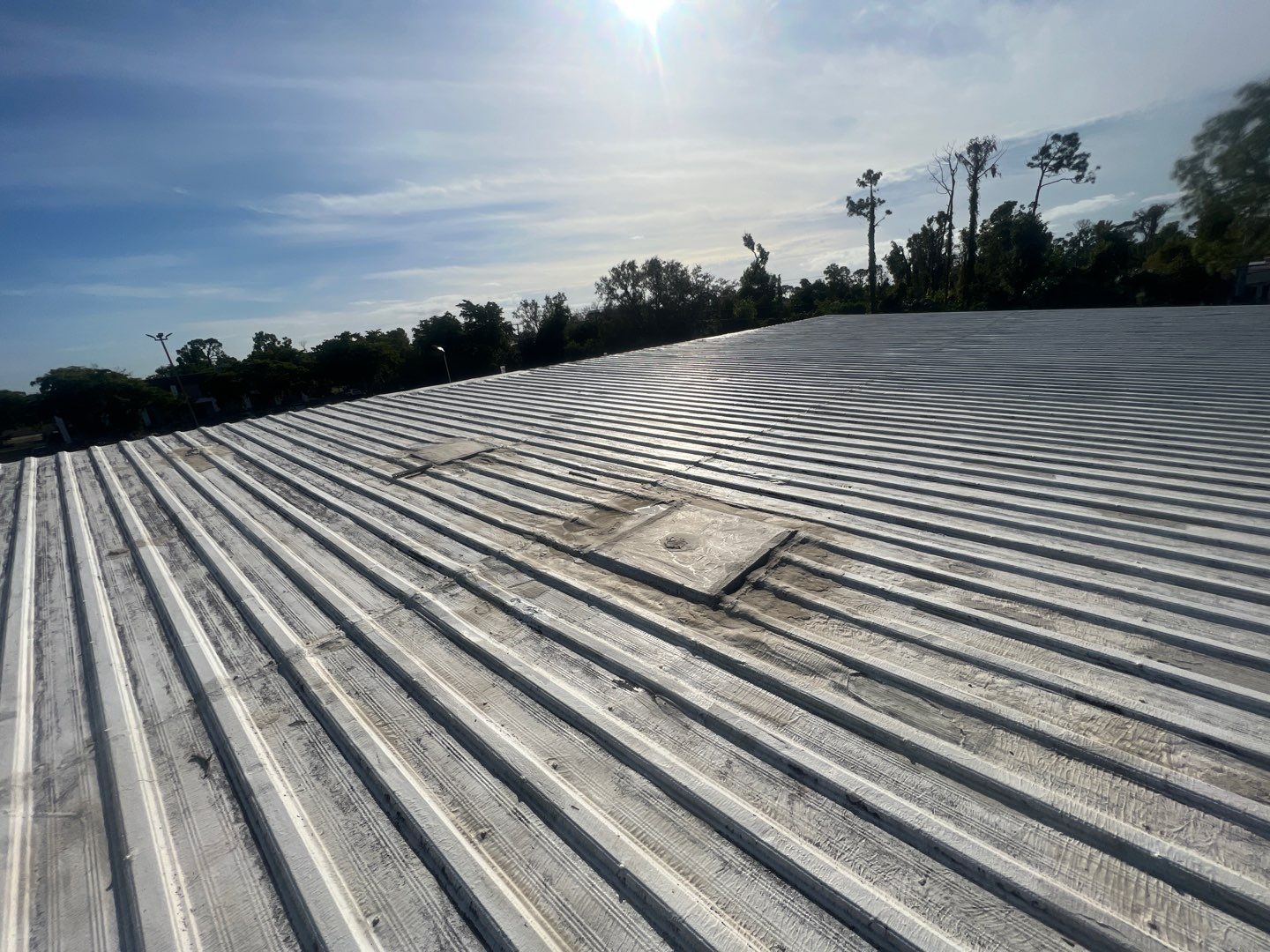 Commercial Building in Ft. Myers Roof Inspection by Four Peaks Roofing