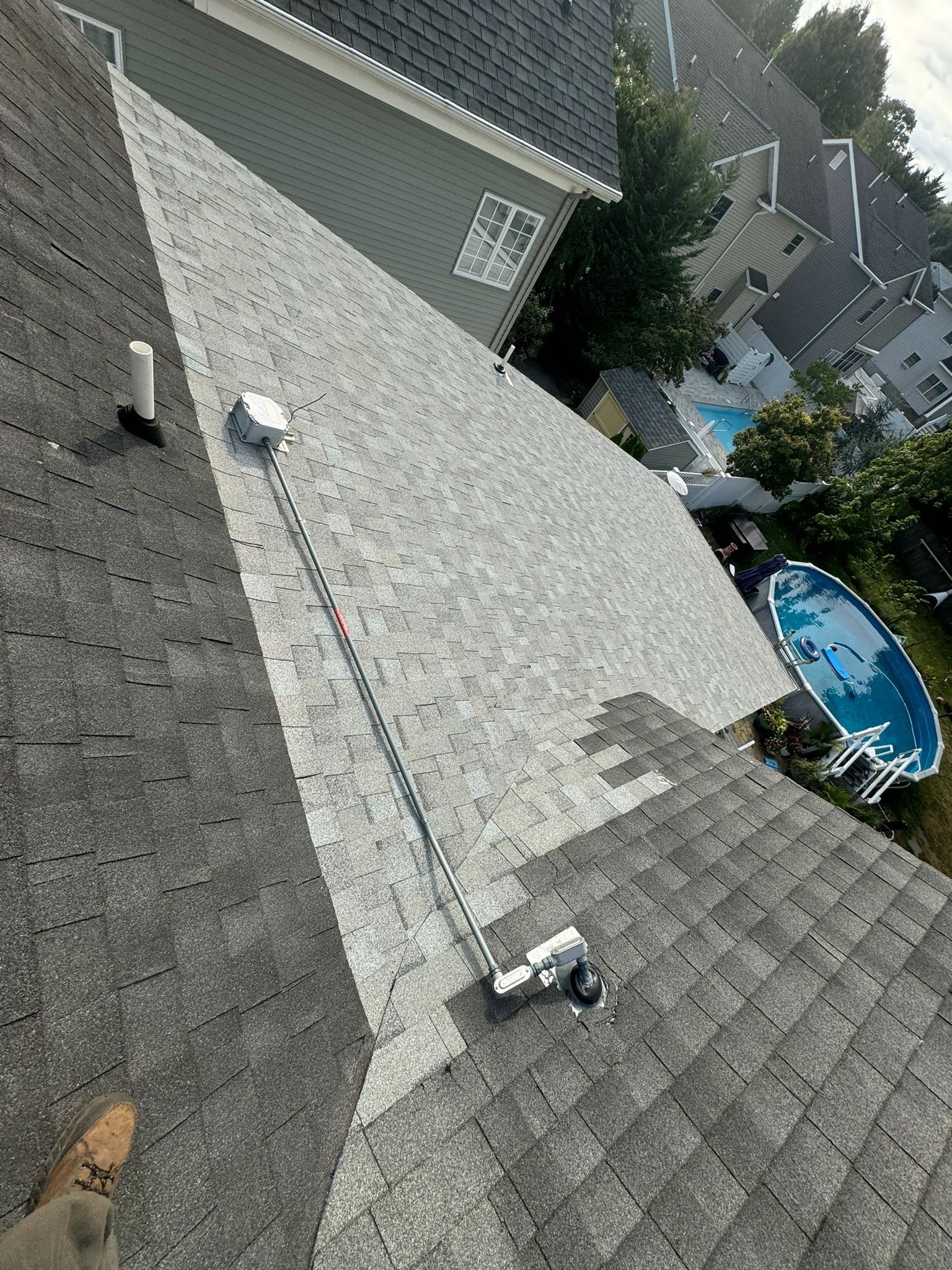 Quarry Gray Shingles by Reimagine Roofing