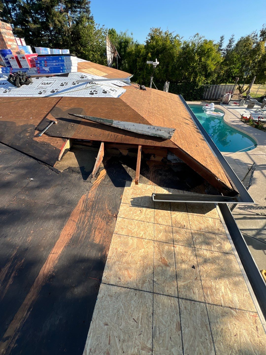 GAF Timberline HDZ-RS shingle project by Straight Edge Roofing Inc