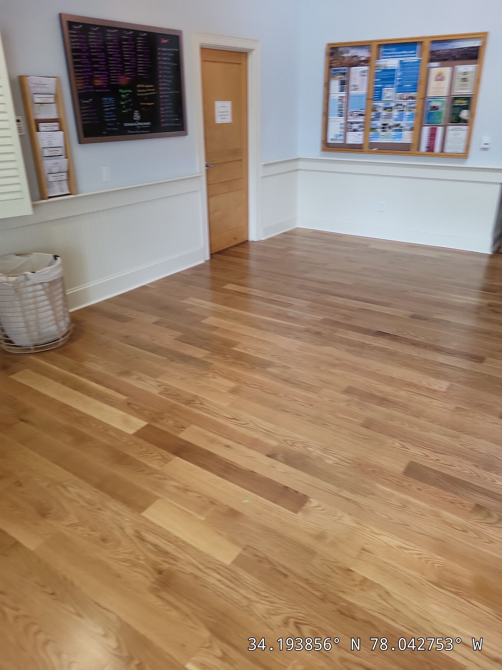 Brunswick Forest Fitness Center Commercial Flooring & Cabinet Remodel in Leland, NC by RGR Construction and Roofing, LLC