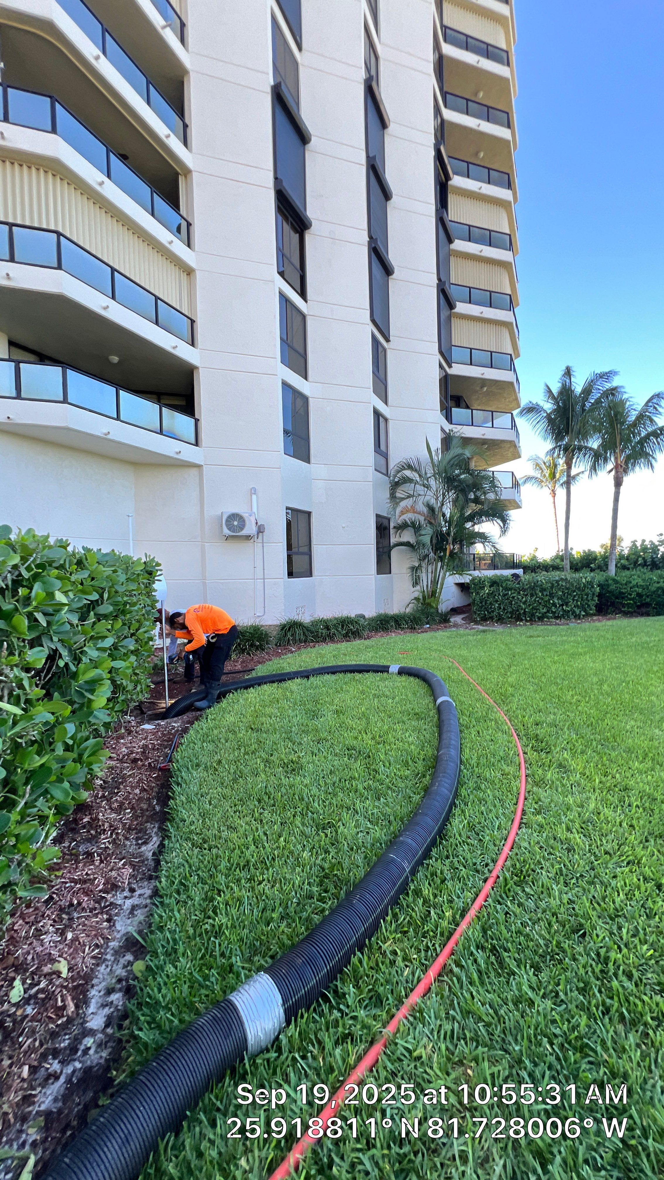 Condo Storm Water System Cleaning and Maintenance by APS Power & Water