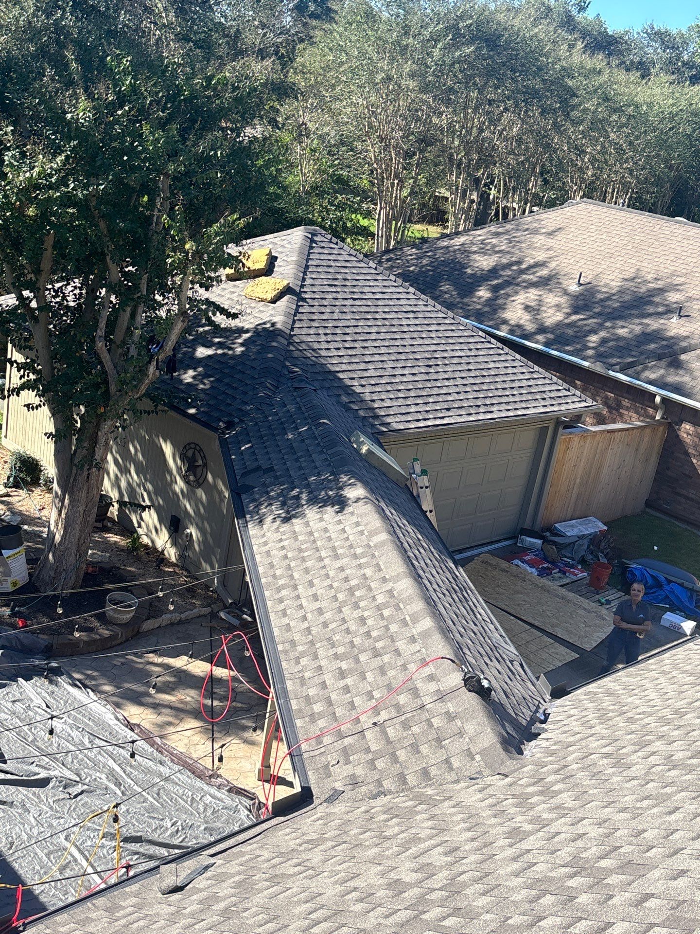 GAF- Weathered Wood by Elite Roofing LLC