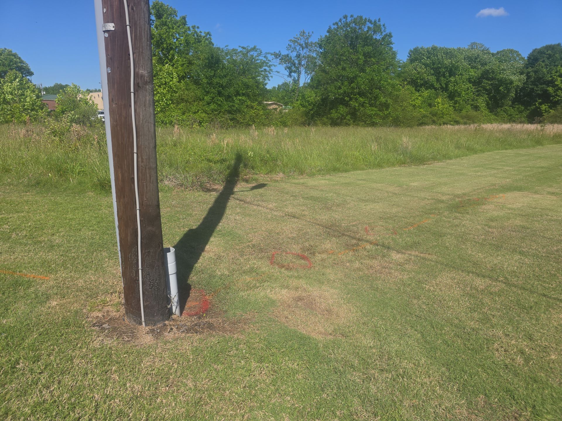 Utility Locate for survey purposes by Alsip Locating Service, LLC
