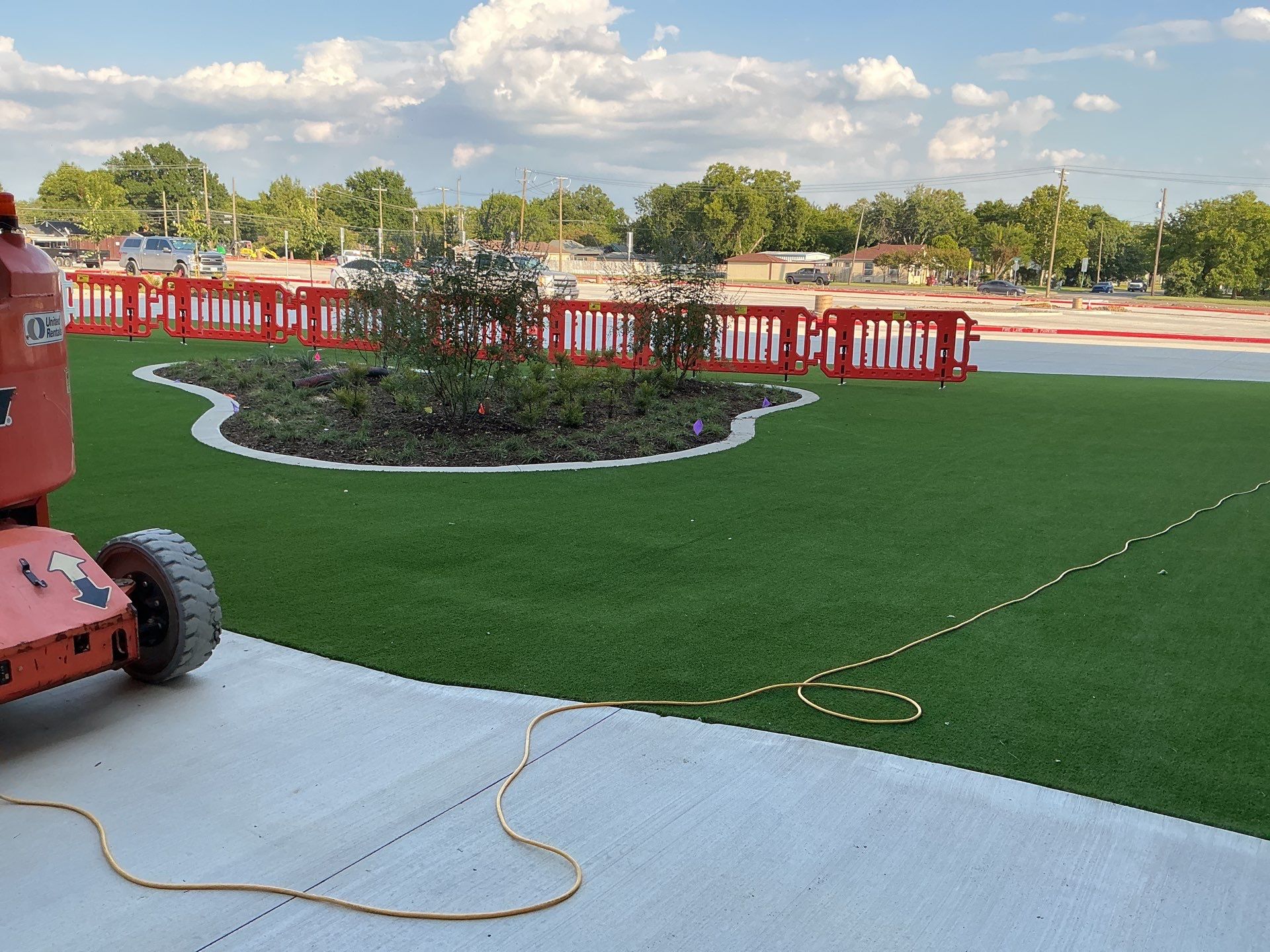 Project in Sherman by Turf Concepts