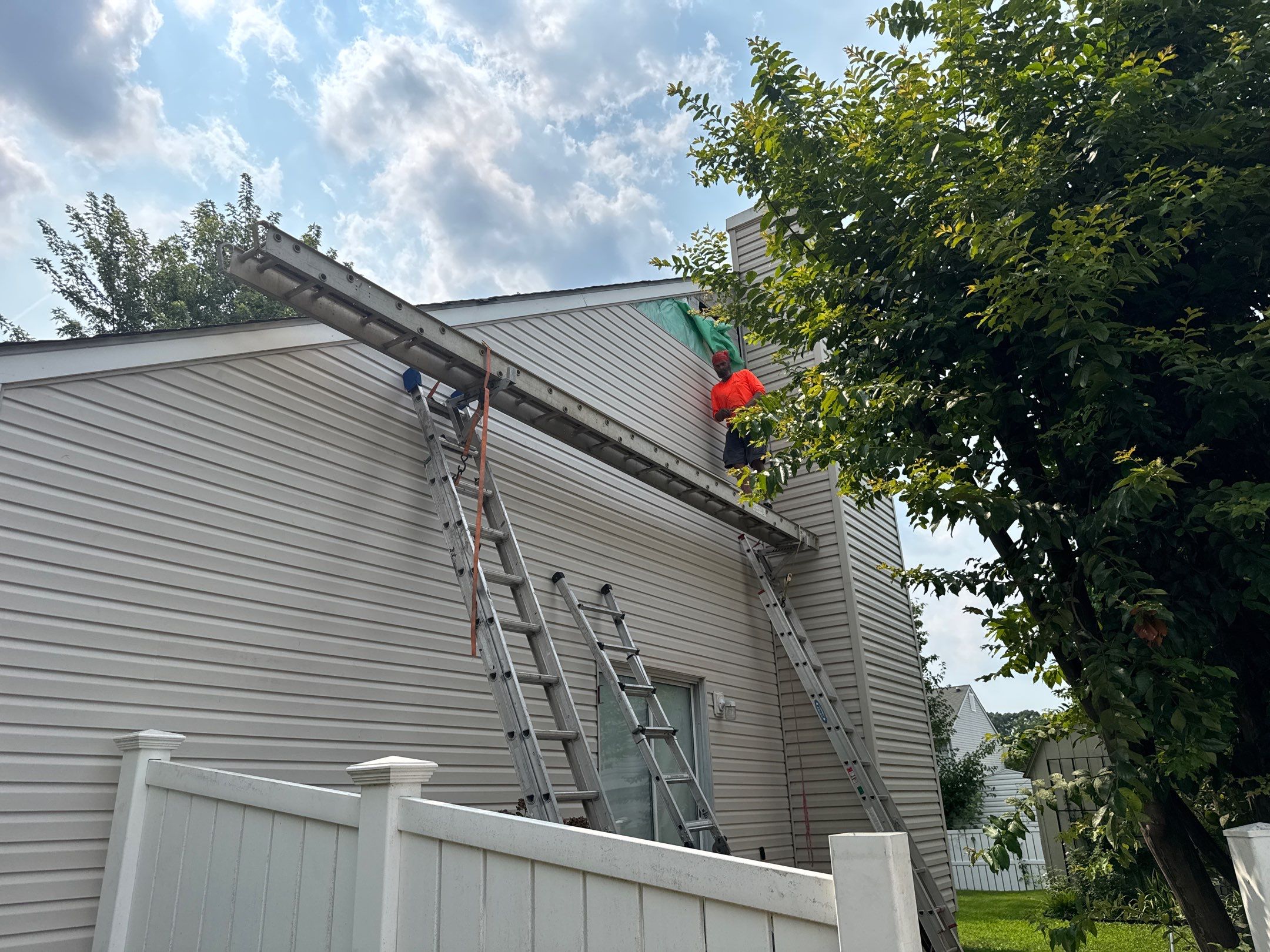 Install new siding  by Alpha Design Services