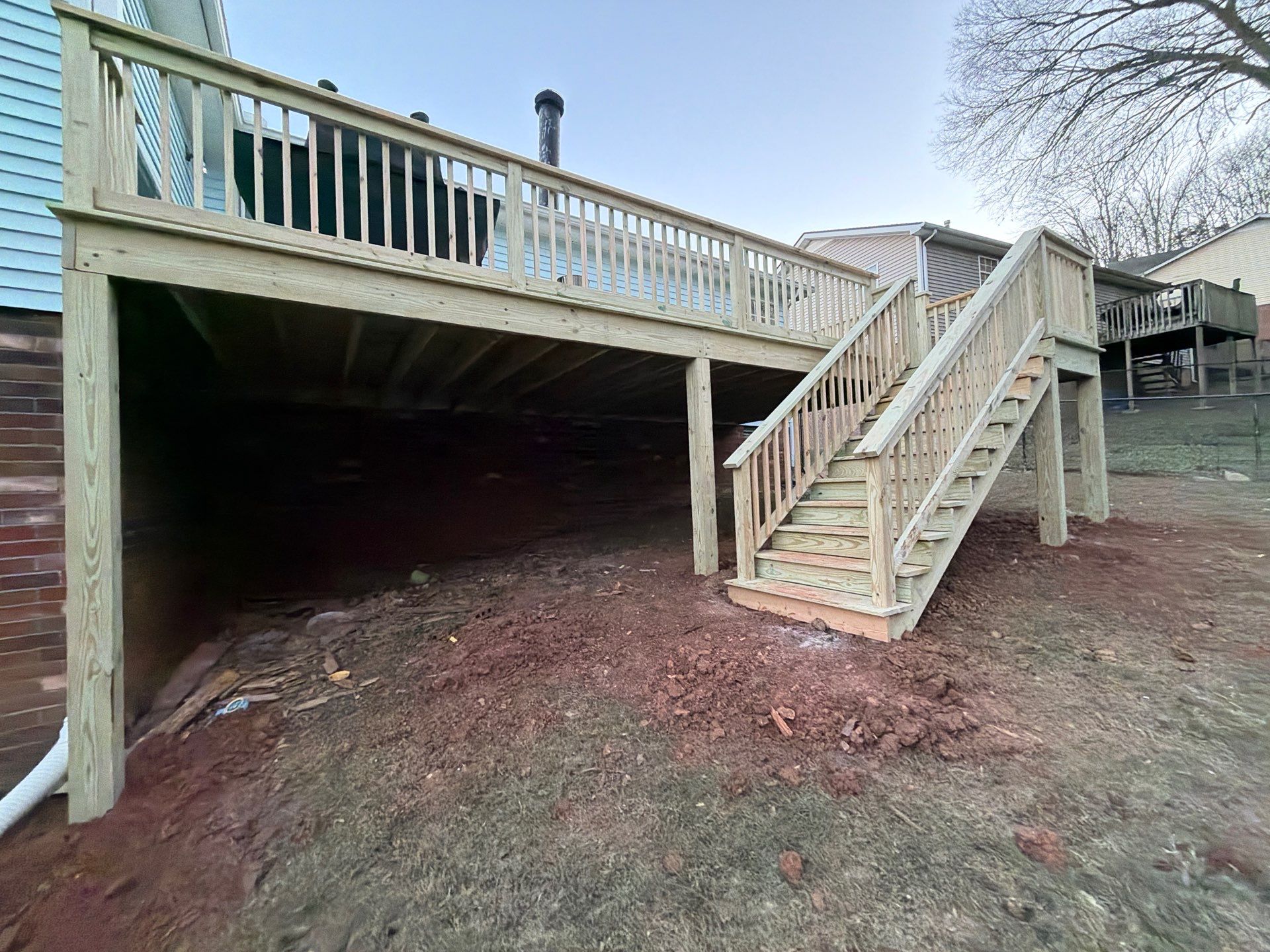 Deck Build in Nashville by Music City Improvements