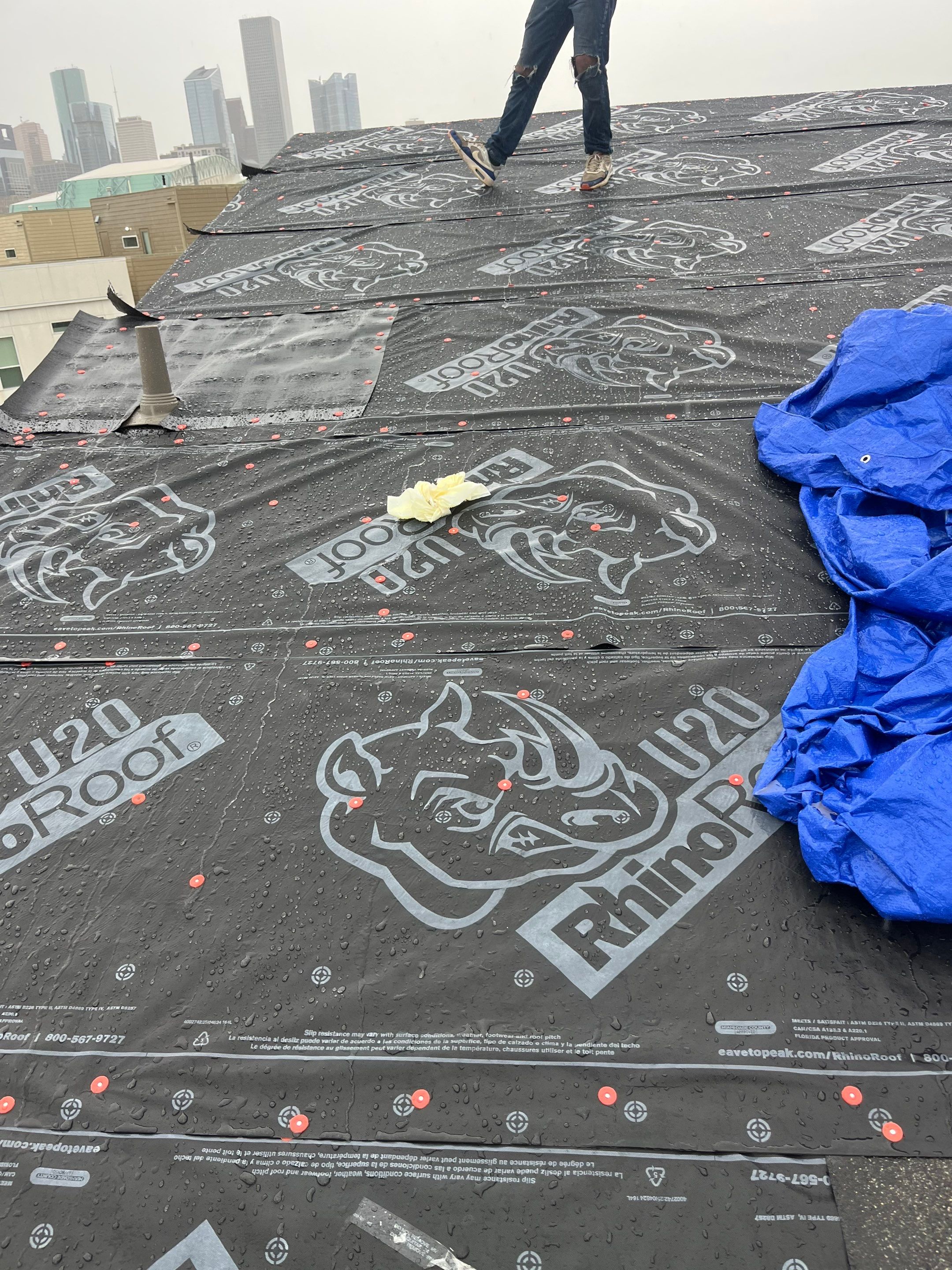Residential Roofing Installation using Owen's Corning Duration (Lifetime) Shingles by Roof Repair Company