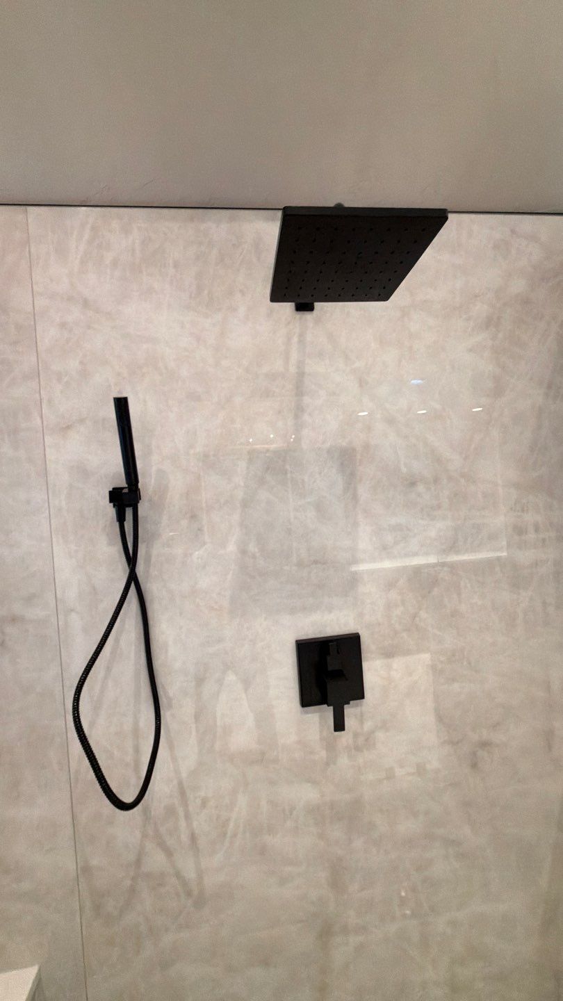 Inwood Master Bathroom Remodel | Modern Walk-In Shower & Custom Vanity Design by Legacy Bath and Kitchen