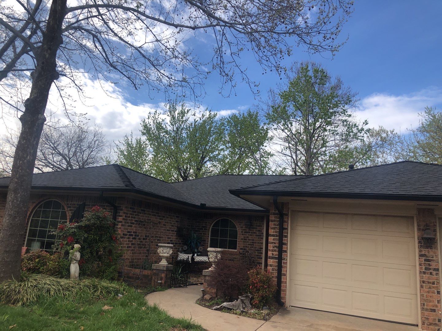 roof & gutter replacement in Edmond by McCann's Roofing and Construction