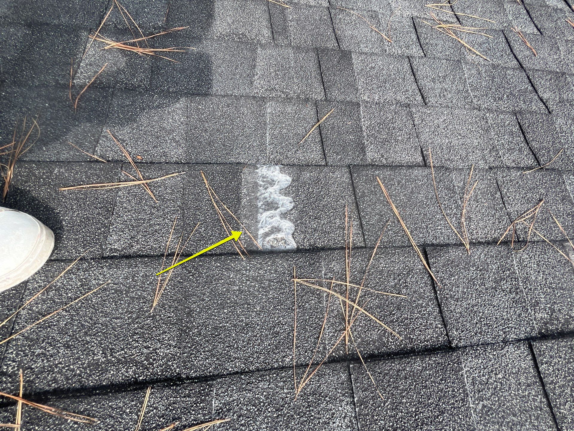 Hail Damage using Owen's Corning Duration (Lifetime) Shingles by Roof Repair Company