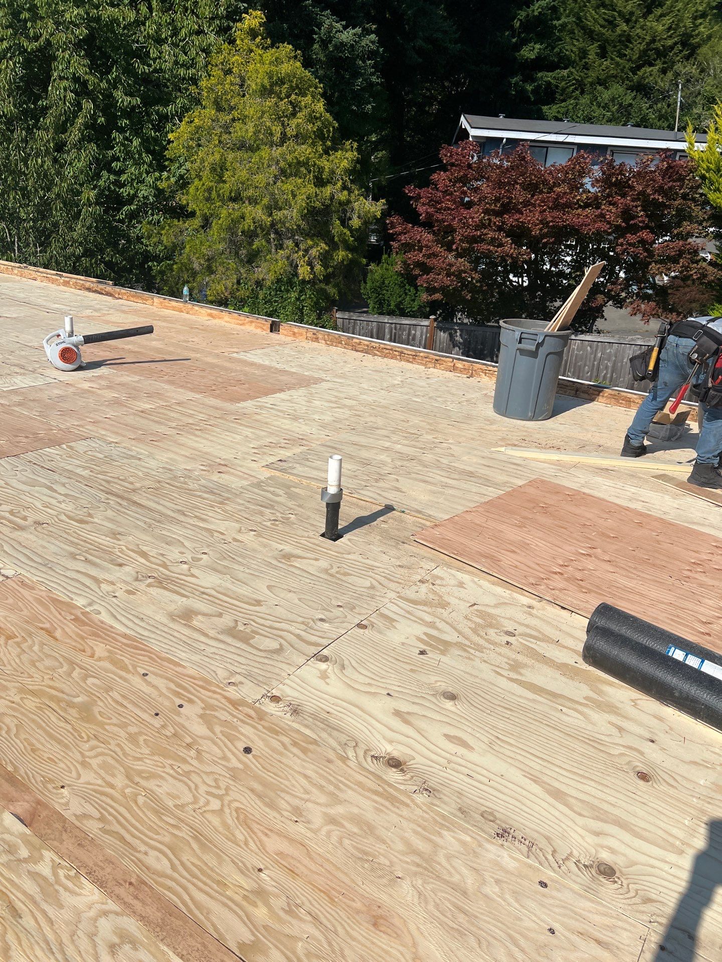 Residential Roofing Installation using GAF UHDZ Shingles by Roofing Formula LLC
