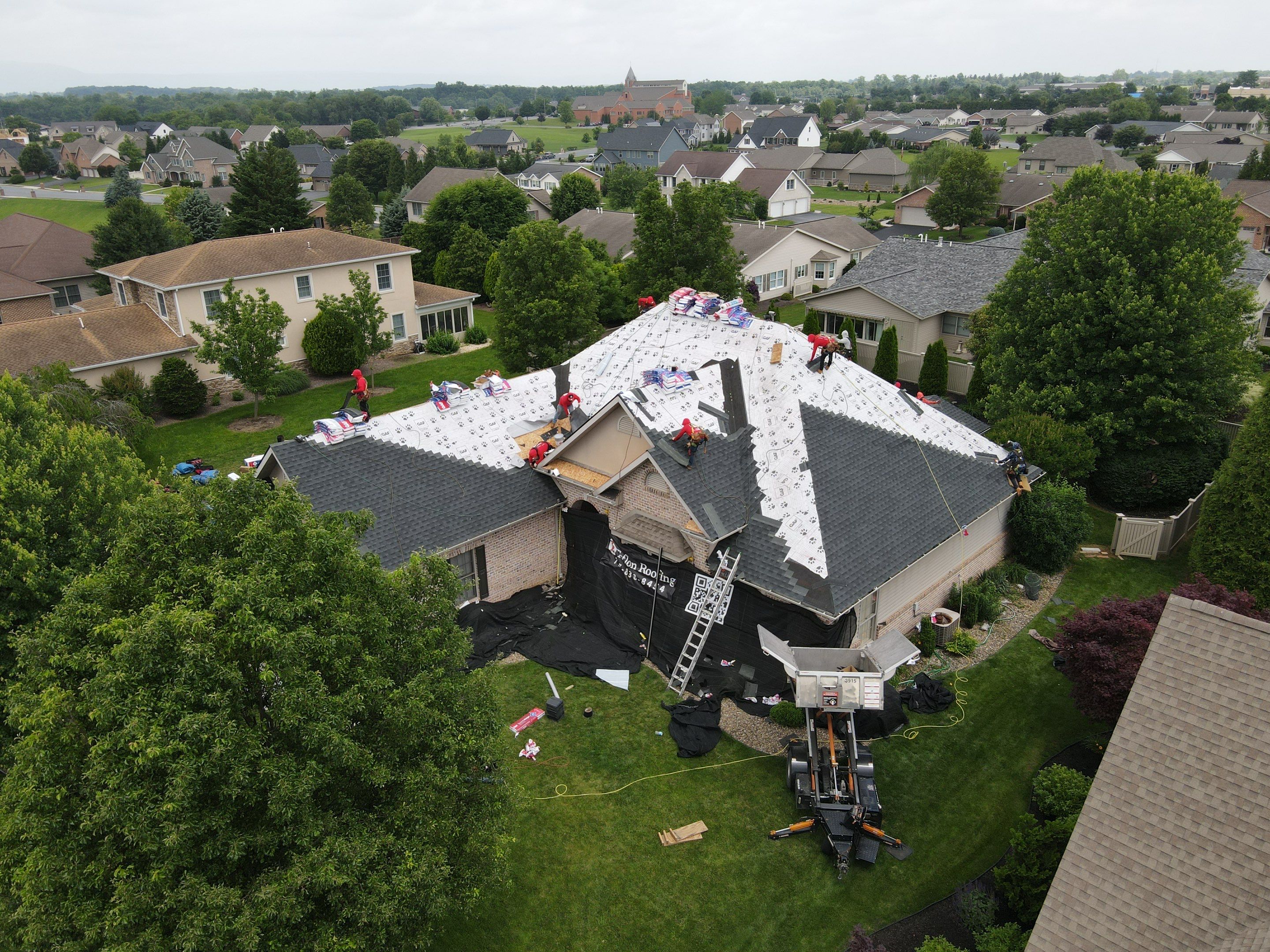 ROOF REPLACEMENT CHAMBERSBURG, PA by Teflon Roofing