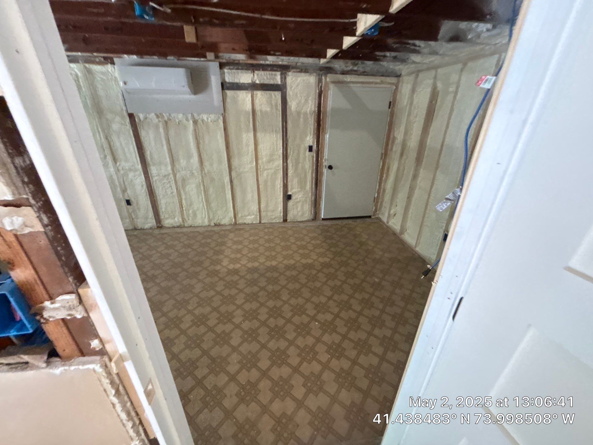 Attic Insulation using open cell spray foam by NYS Foam & Energy