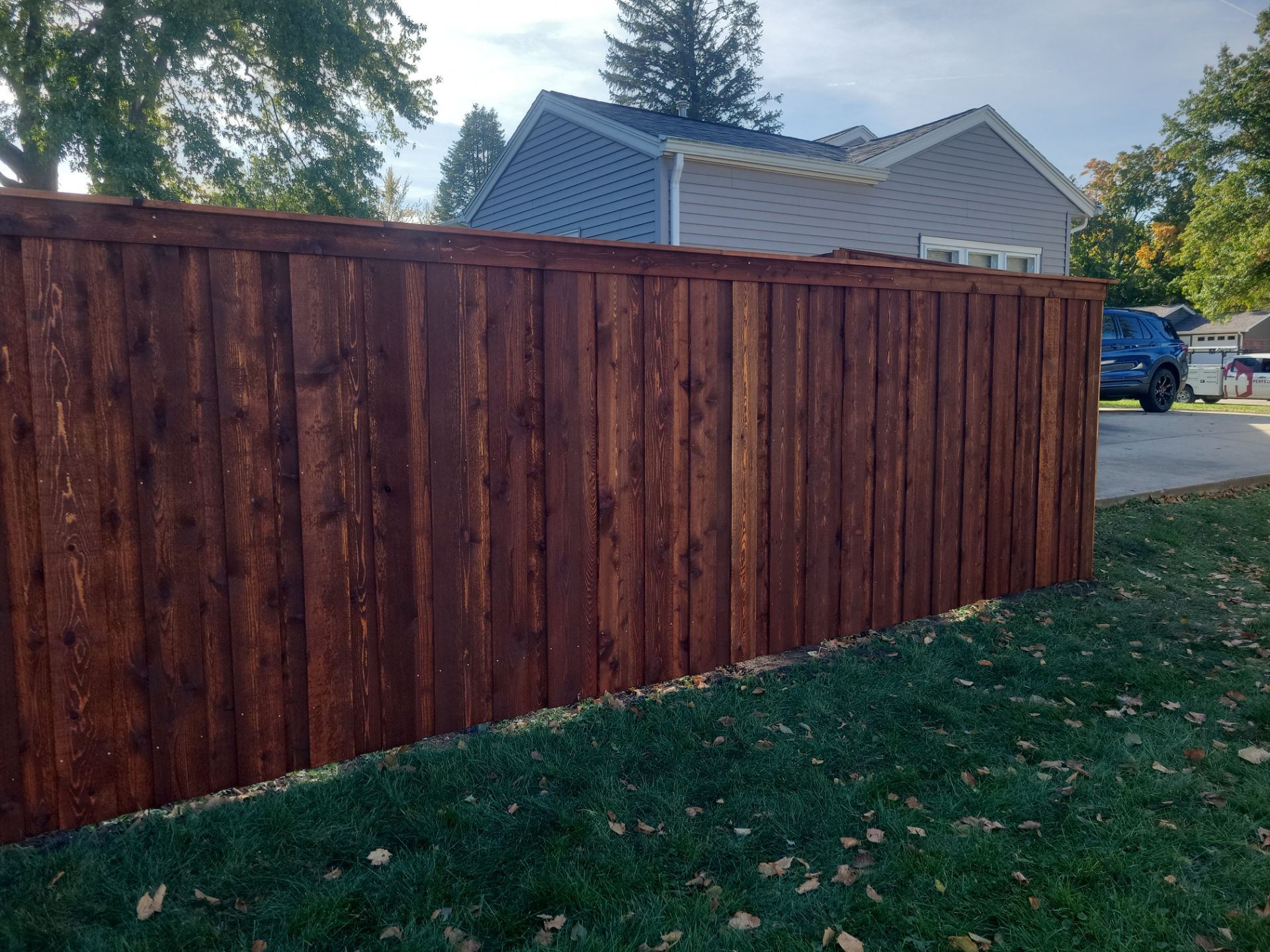 Project in Cedar Falls by Perfect Picket Fence and Stain