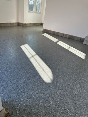 Garage Floor Coating using Thyme