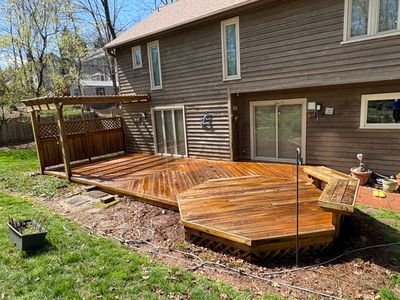 Deck using Wood Sealant