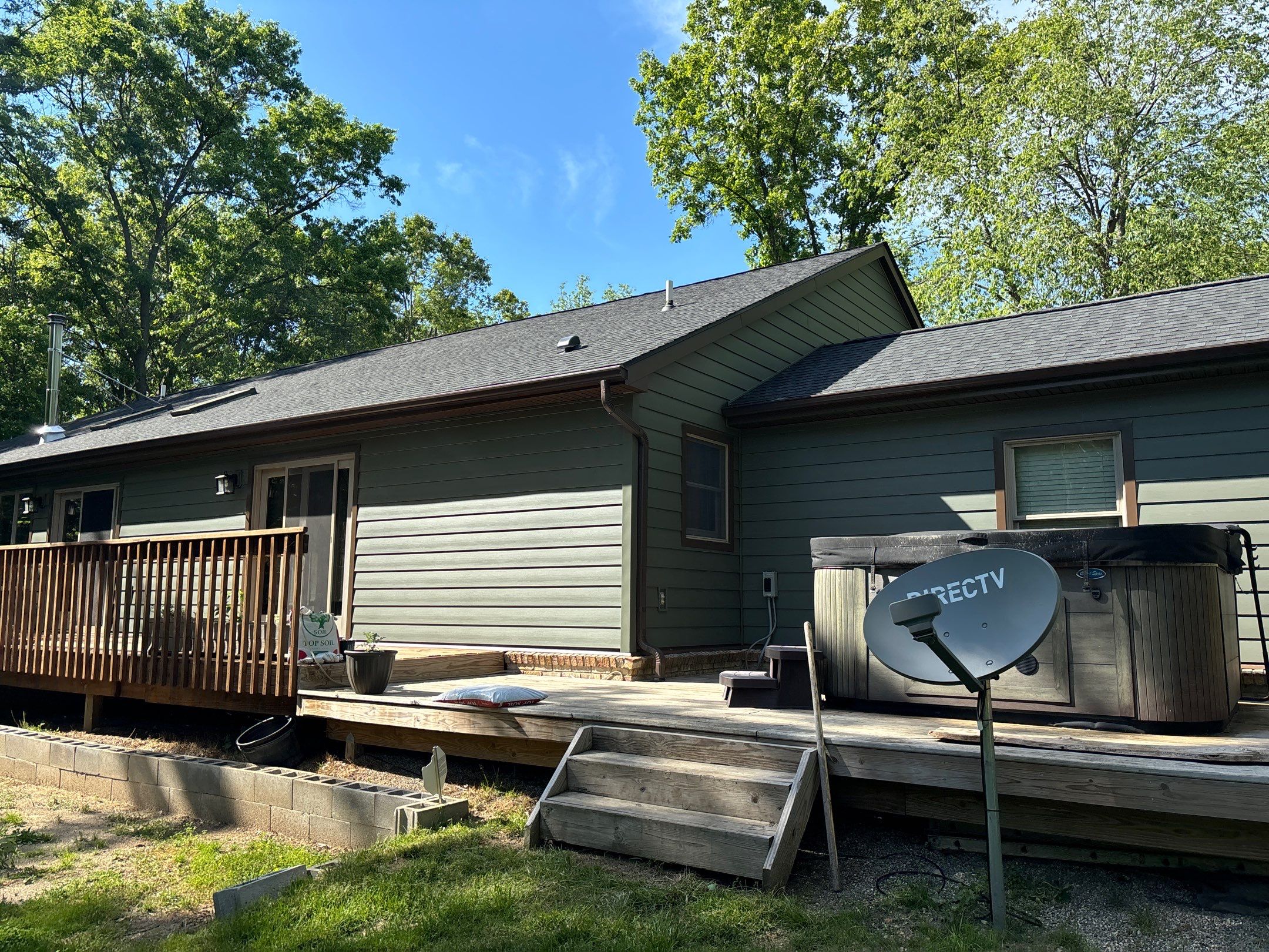 Siding Replacement using Alside S7 Cedar Mill Grain Composite by 180 Contractors