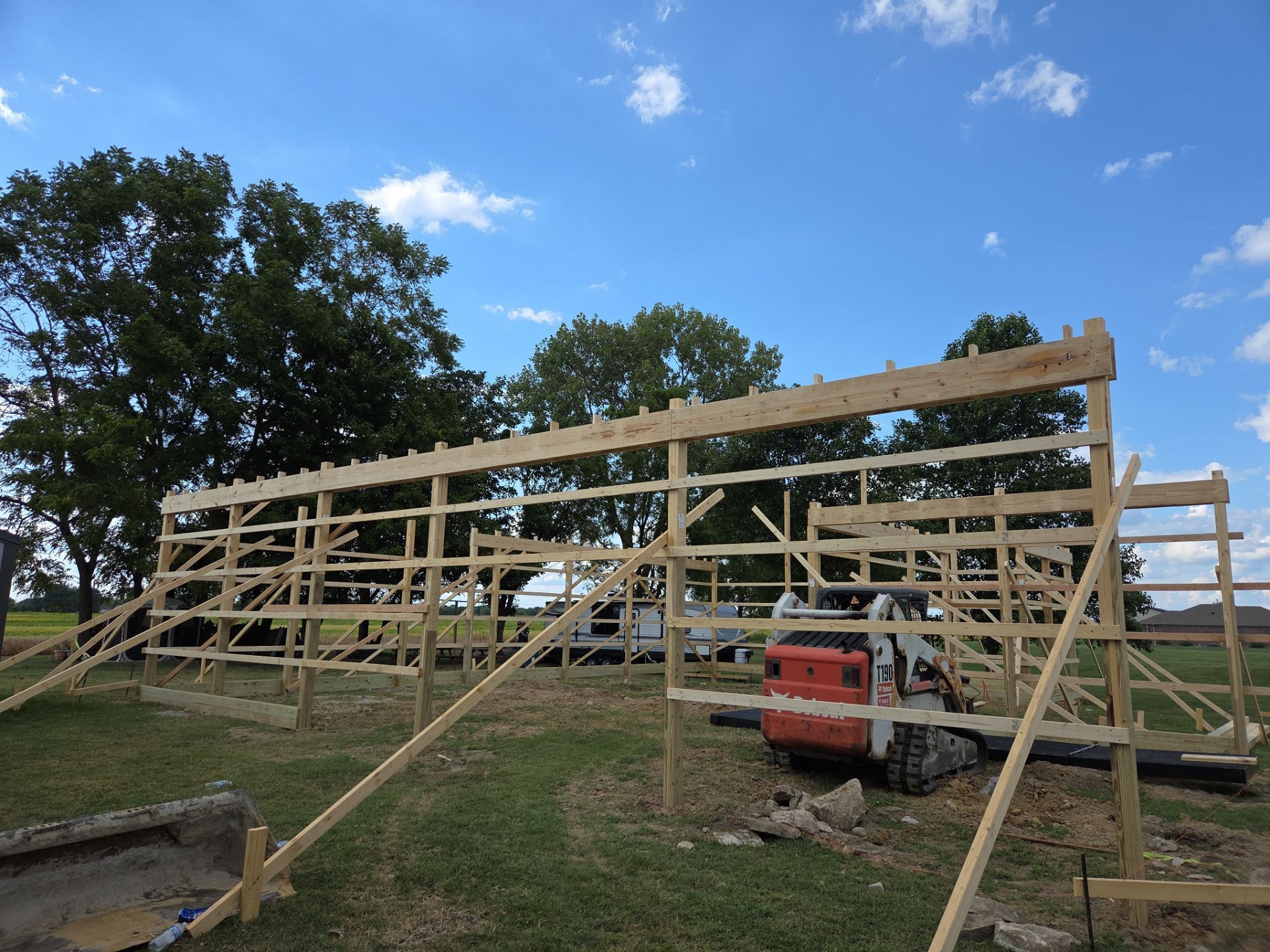 Custom Pole Barn Home by The Barn Builders