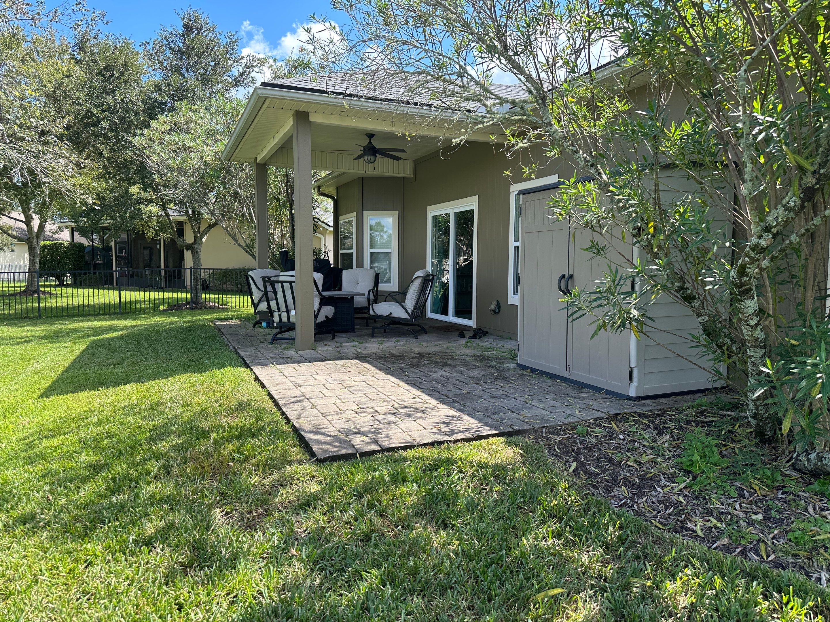 Paver Patio using Concrete Sealant by DuraSeal