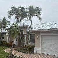 .032 Aluminum 1.5" Mechanical Seam Regal White  by Total Roofing System The Metal Roof Experts