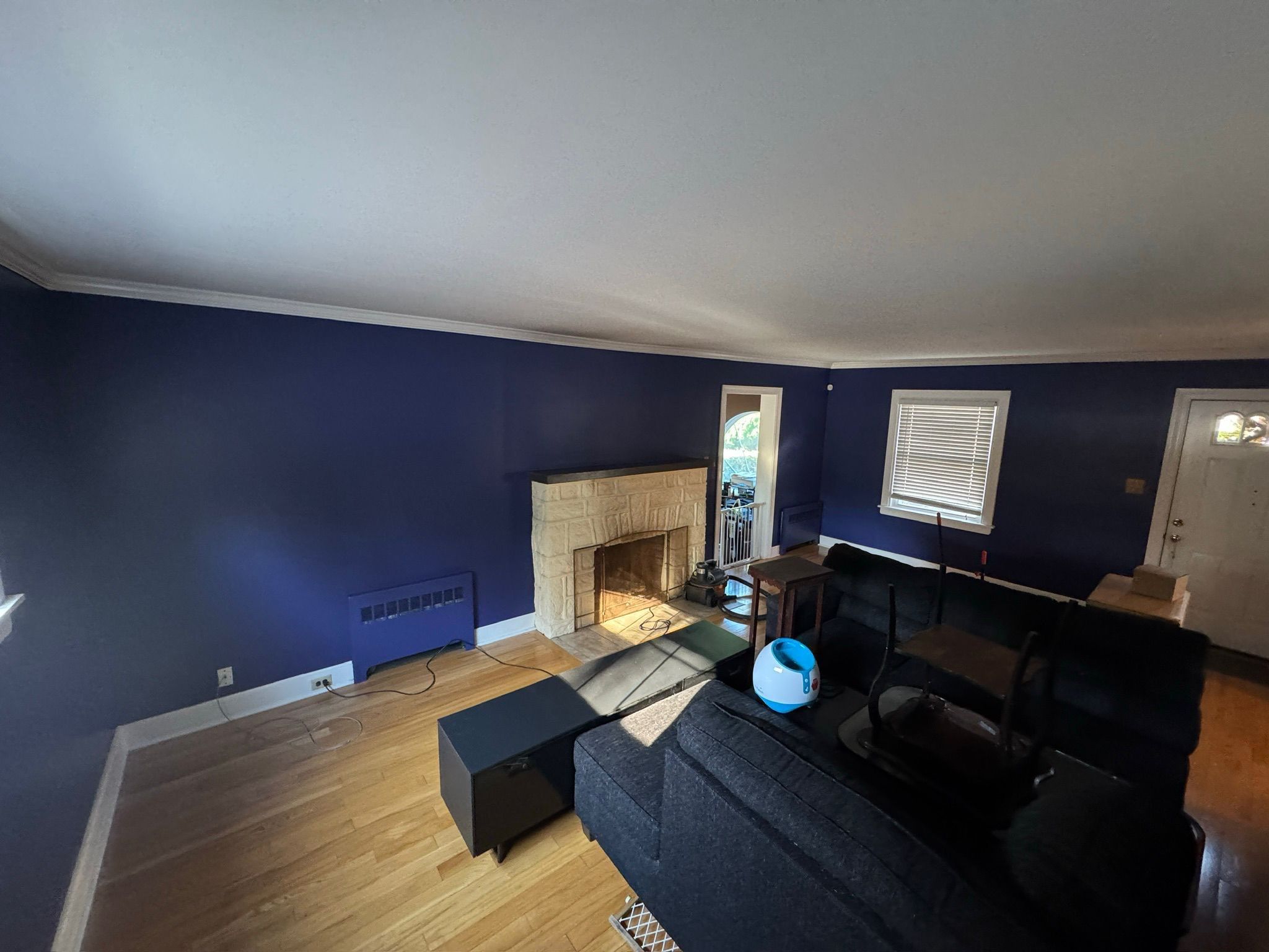 Dark Colorful Interior Painting Project by Davis Painting Llc 