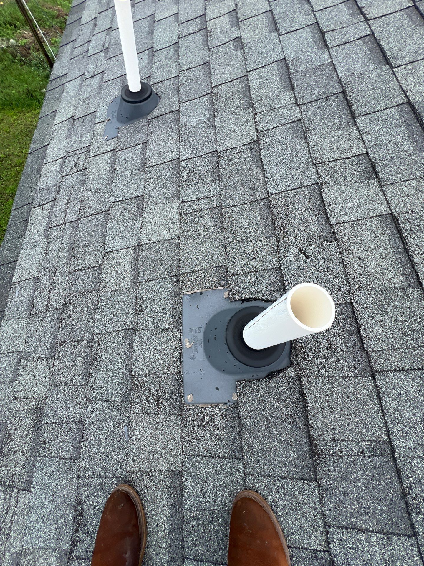 Hail Damage using Owen's Corning Duration (Lifetime) Shingles by Roof Repair Company