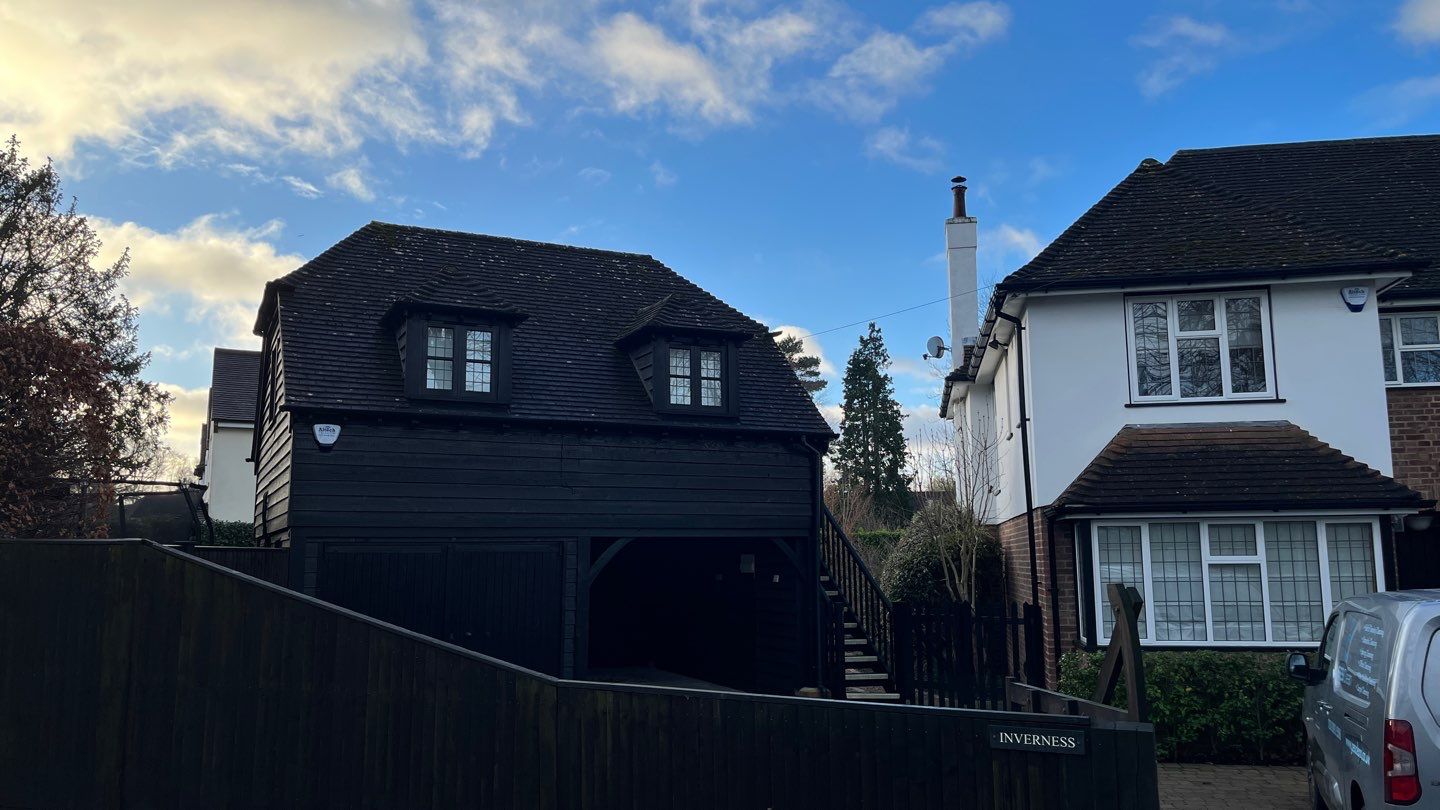 Roof Cleaning using Honda 15lpm Low Pressure Washing Machine by Ges Exterior Cleaning ltd