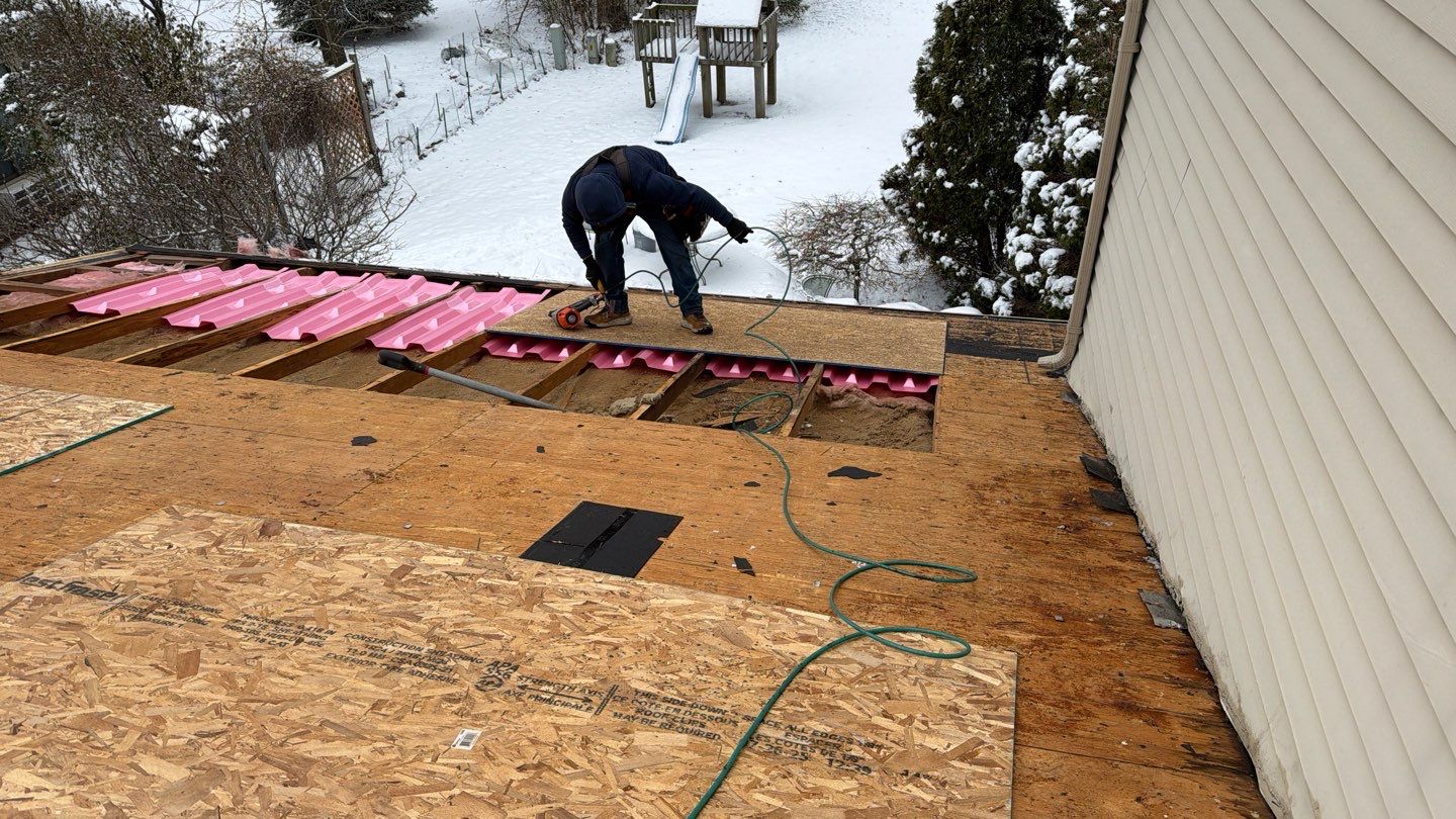 Roof Replacement using Owens Corning Driftwood by 180 Contractors