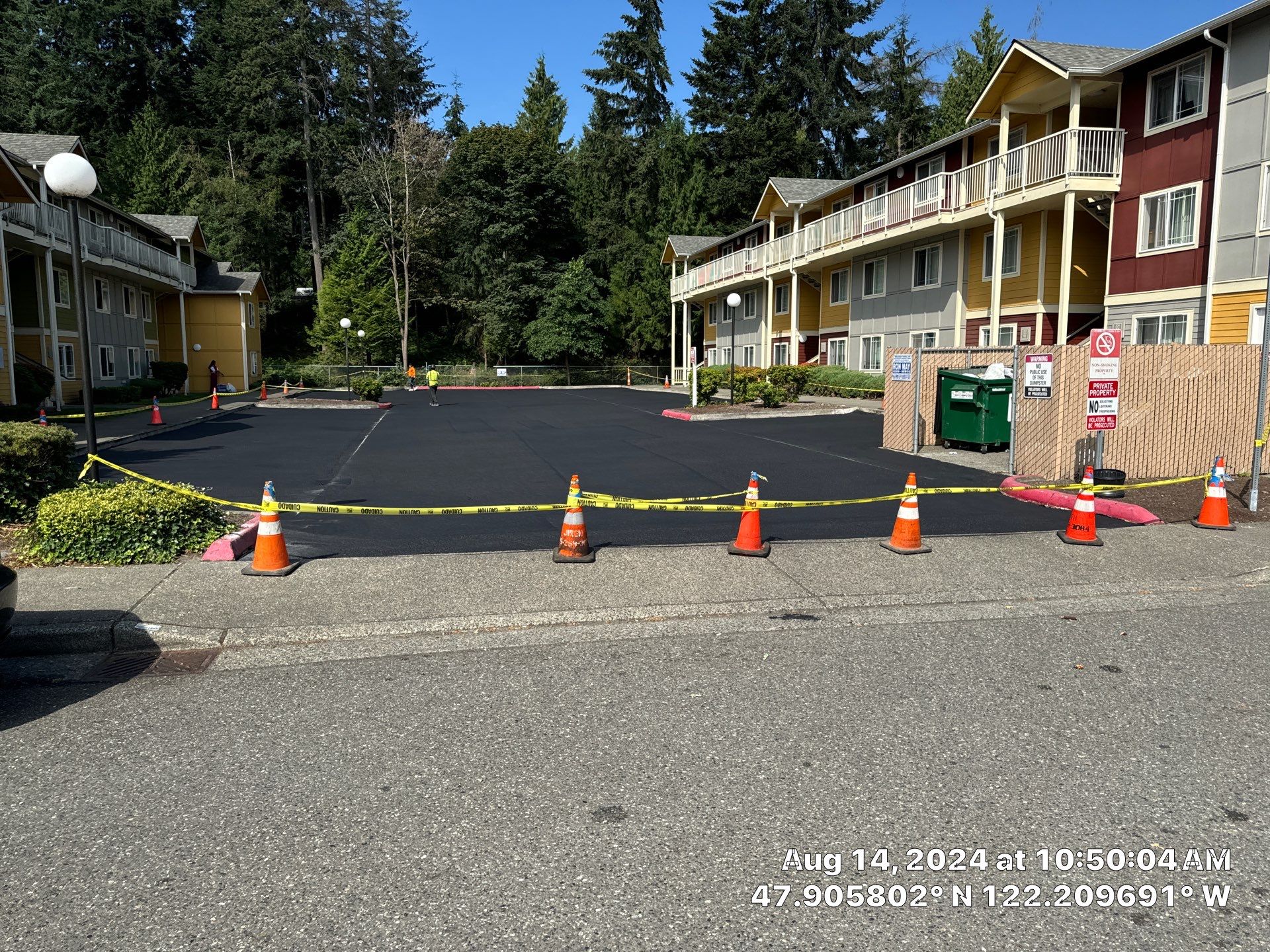 Mercy Housing | Sealcoating & Striping by Jireh Asphalt & Concrete Inc 