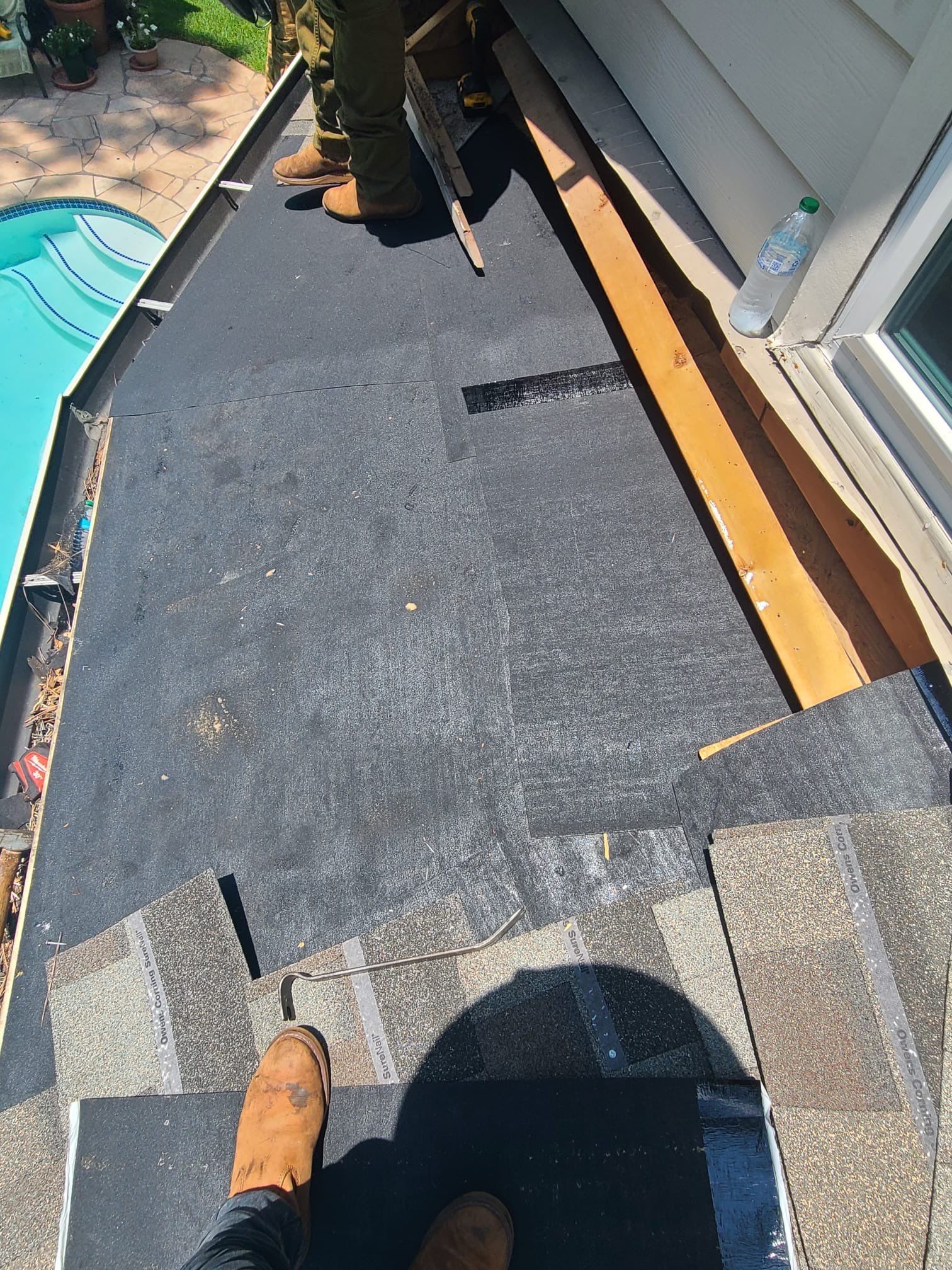 Residential Roofing Repair using Owen's Corning Duration (Lifetime) Shingles by Roof Repair Company