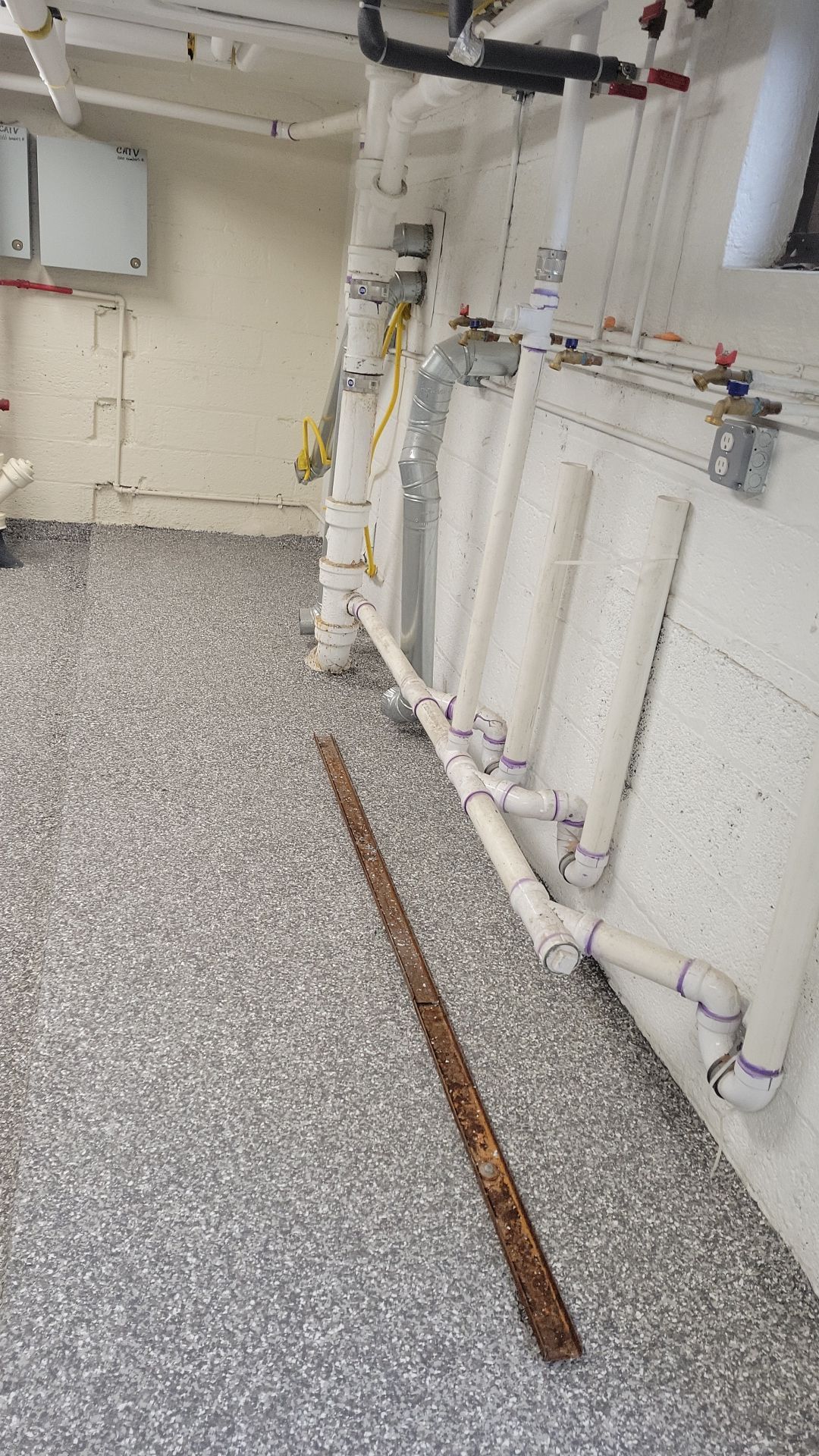 Laundry Room Floor Coating using Penntek- Silver Creek by Spectrum Painting, LLC