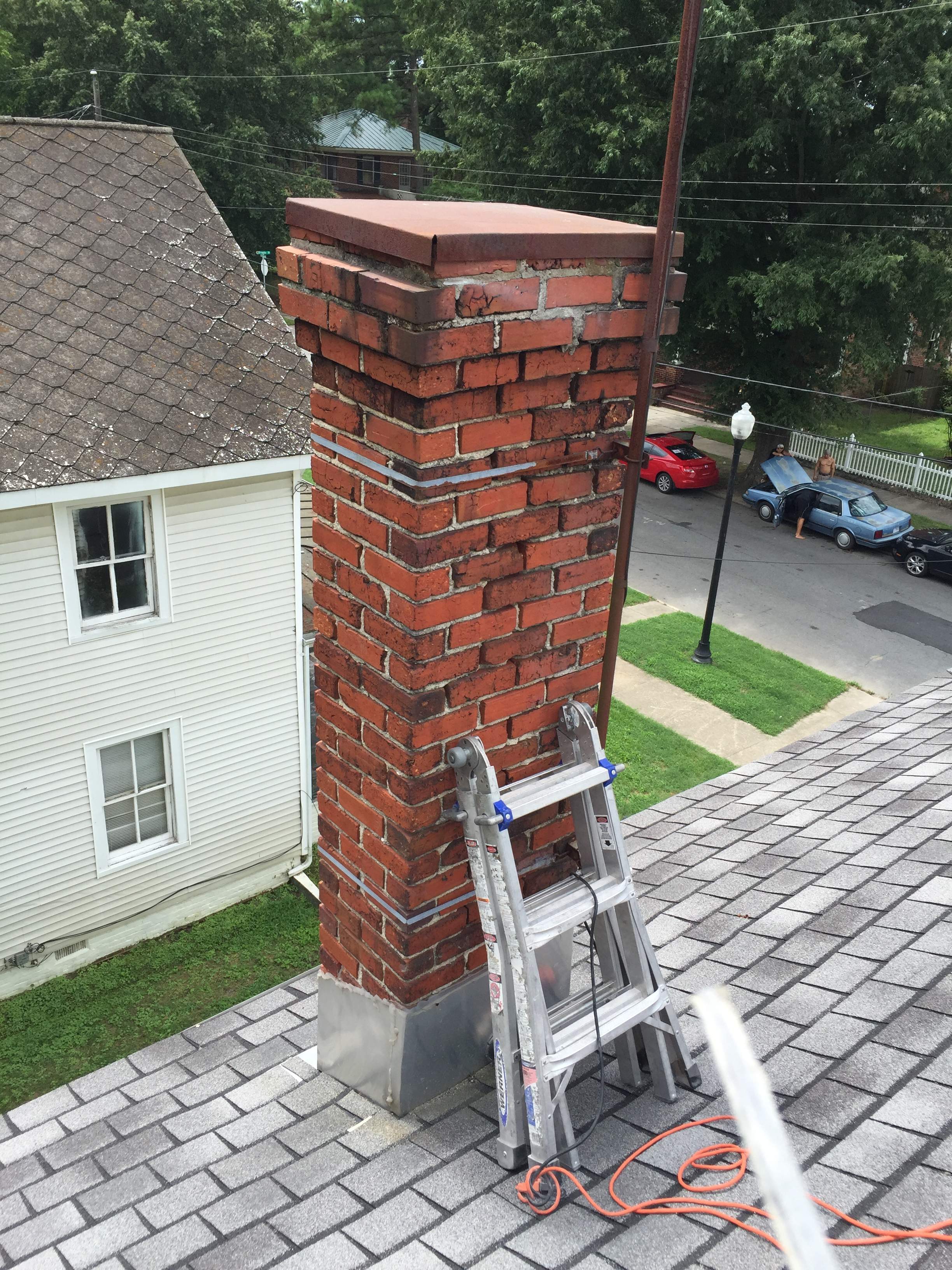 Masonry Repair by Premier Chimney and Roofing