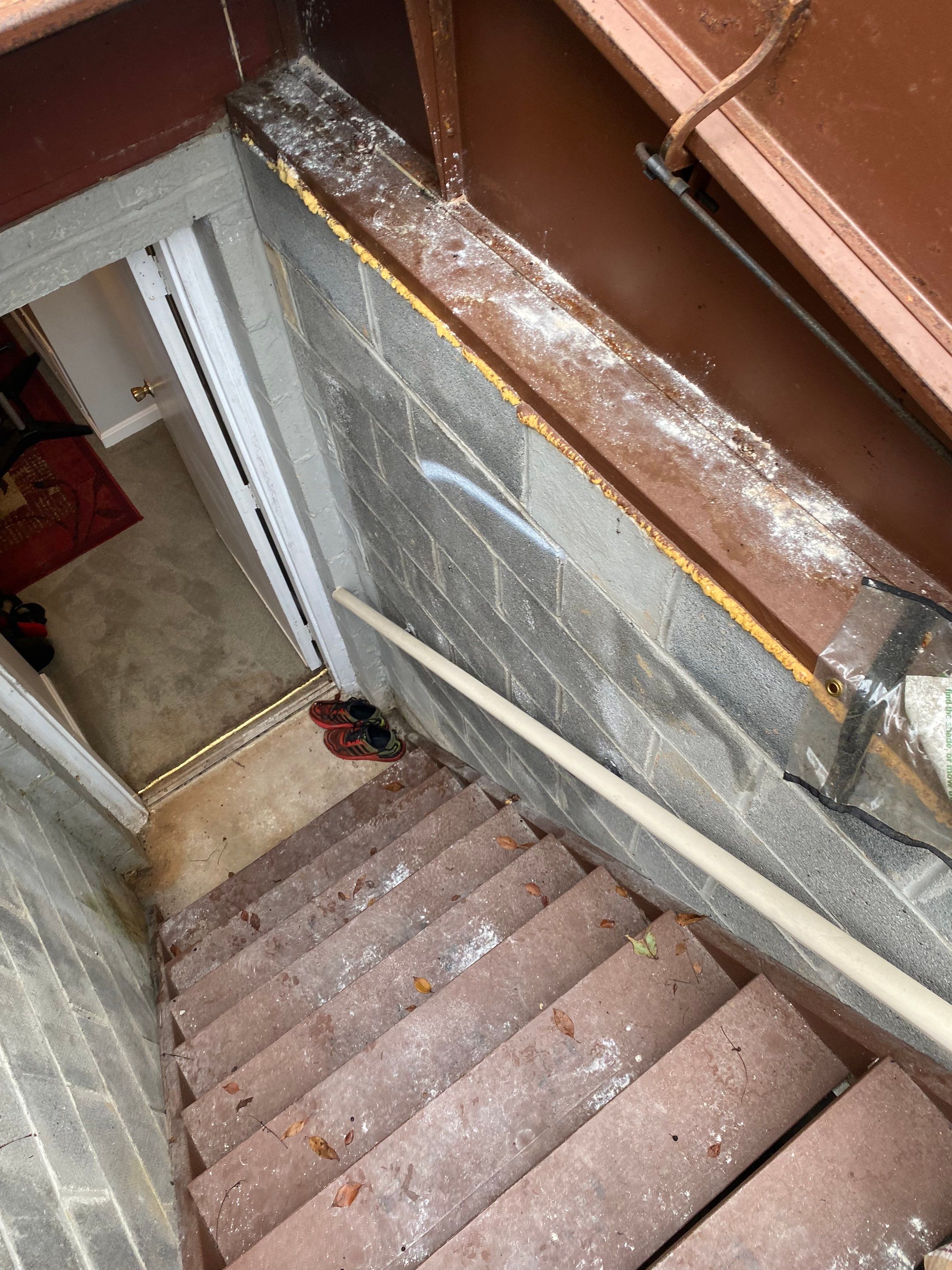 New Bilco doors to basement & new front porch posts by The Smet Companies, LLC