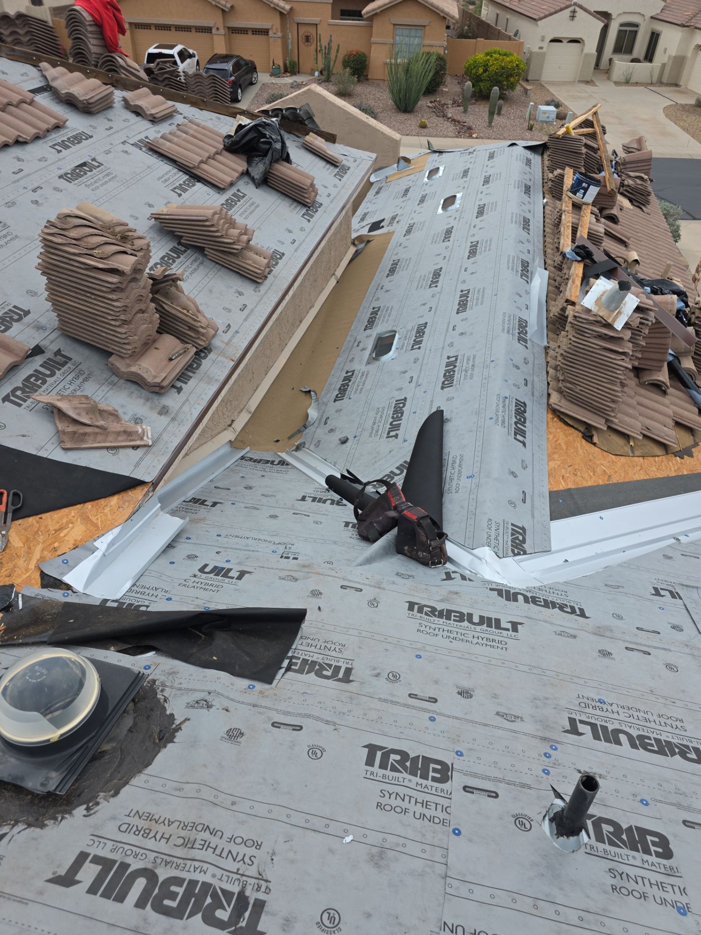 Gold Canyon Tile Reset by Weather-Tite Roofing
