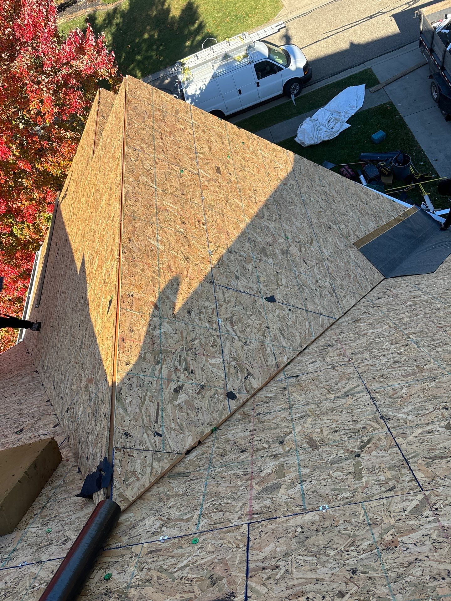 Residential Roofing Installation using GAF Timberline HDZ Pewter Gray by Rainstoppers Roofing