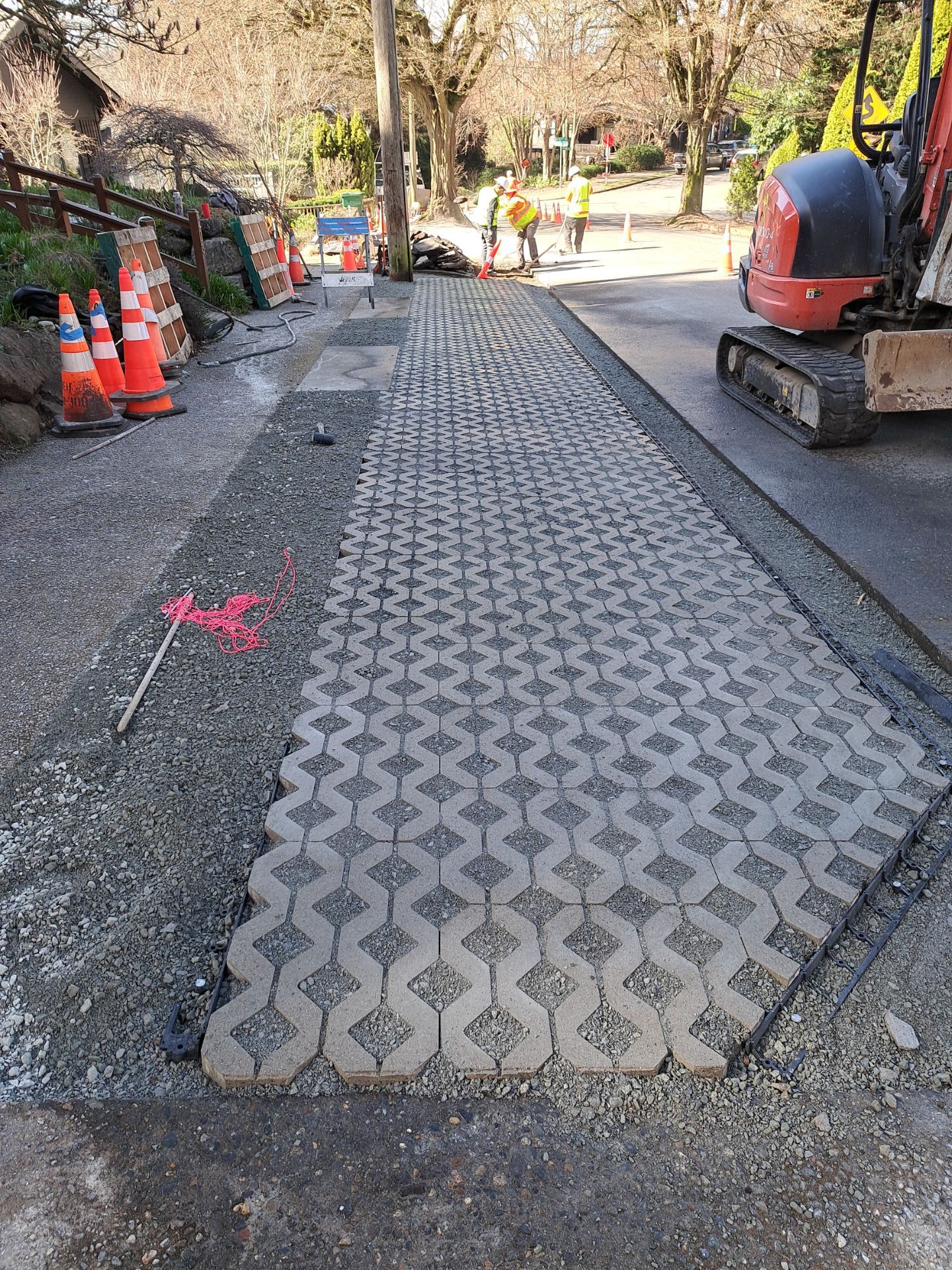 Russell | Turfstone Pavers Driveway  by Jireh Asphalt & Concrete Inc 