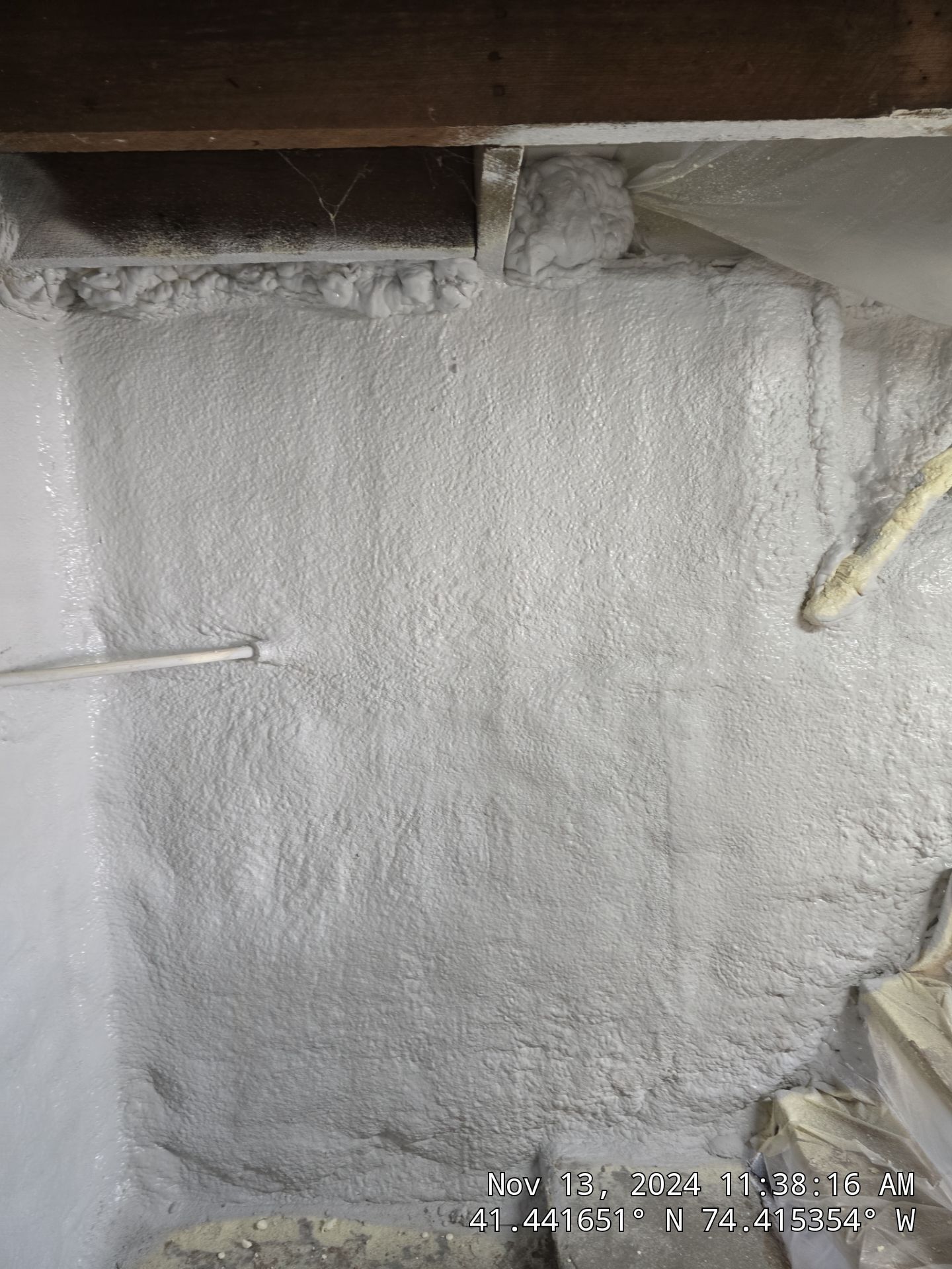 Attic Insulation using open cell spray foam by NYS Foam & Energy