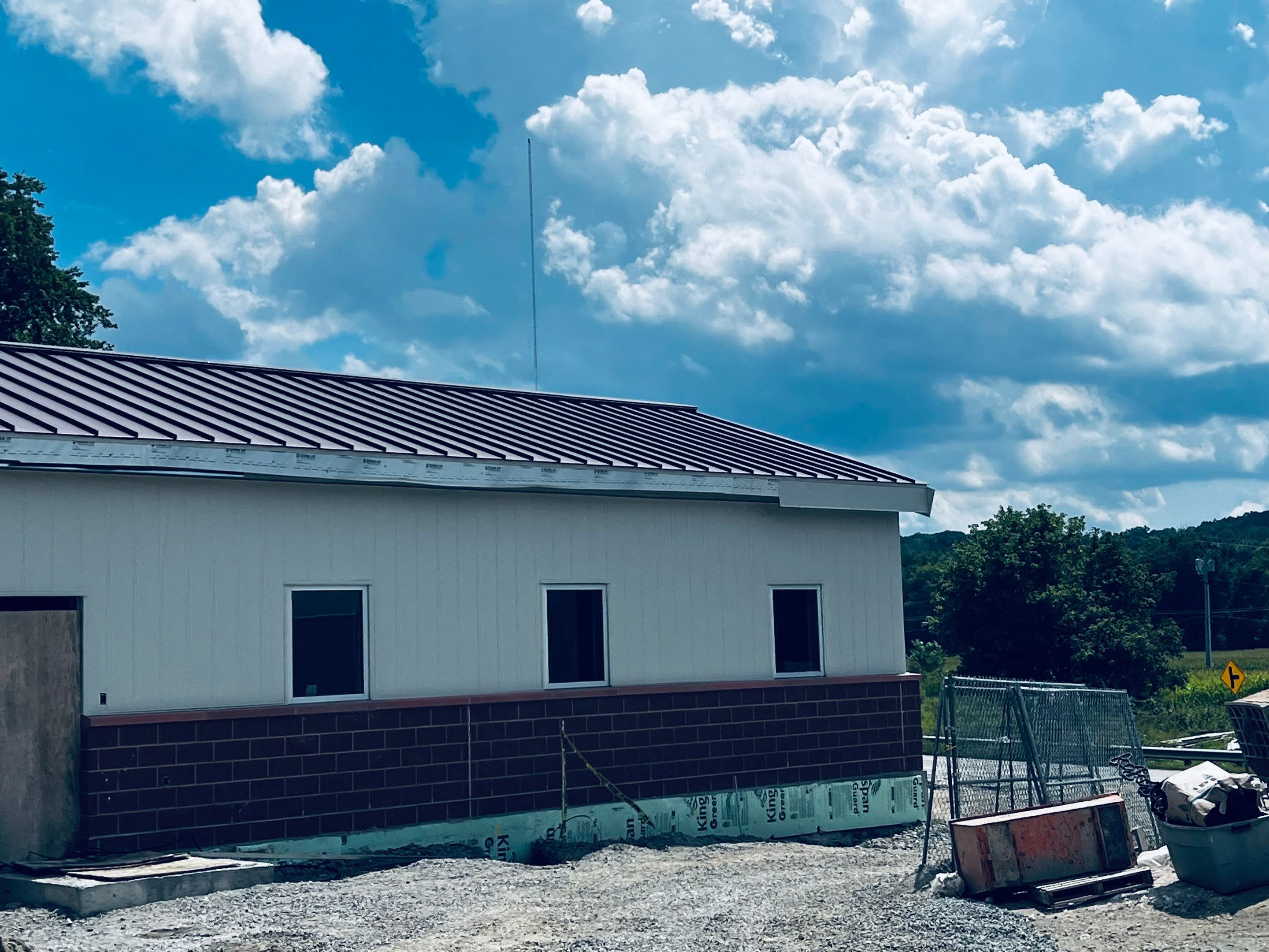 Nelsonville Water Treatment by Nitro Roofing and Construction
