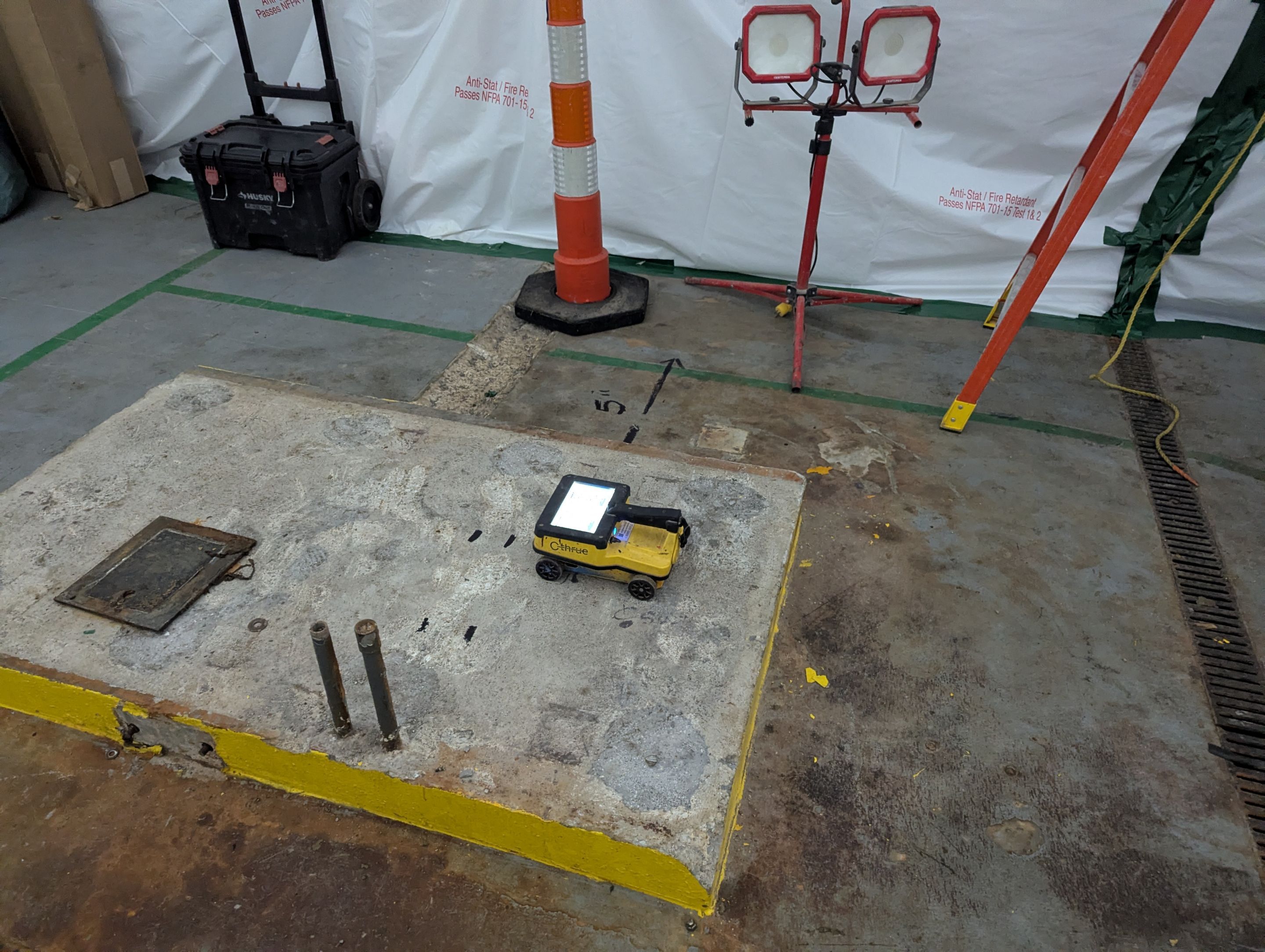 Industrial Concrete Scan by Alsip Locating Service, LLC