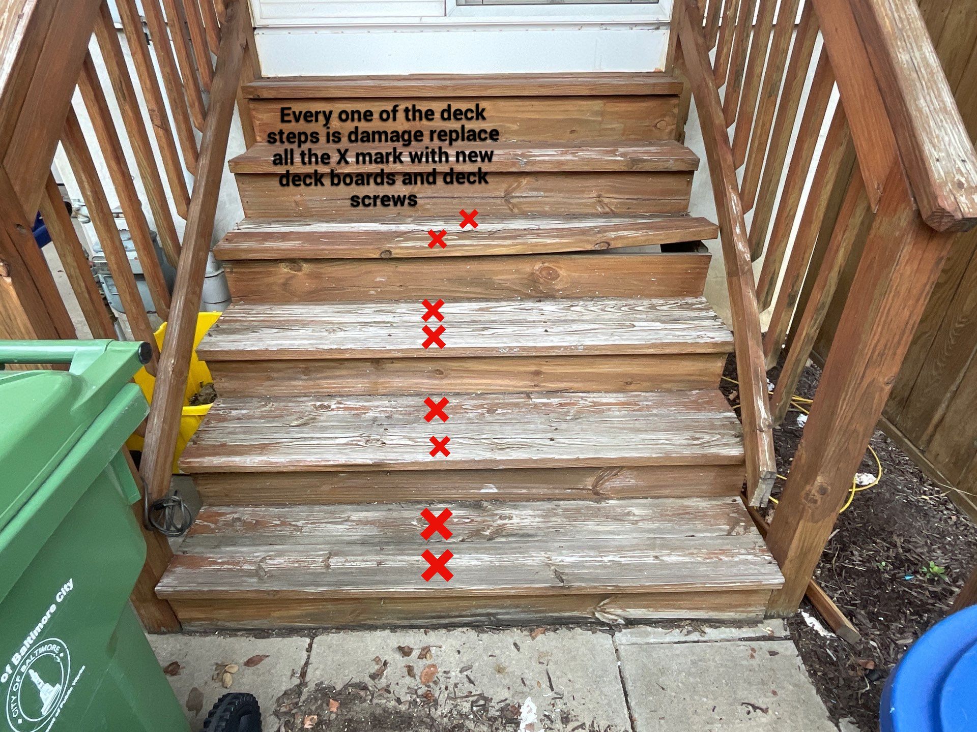 Deck repair  by Alpha Design Services