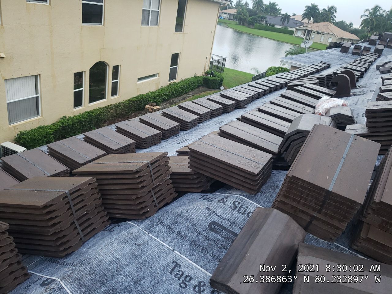 Residential Roofing Installation using WestLake Roofing Tile by BLUES BROTHERS CONSTRUCTION CORP