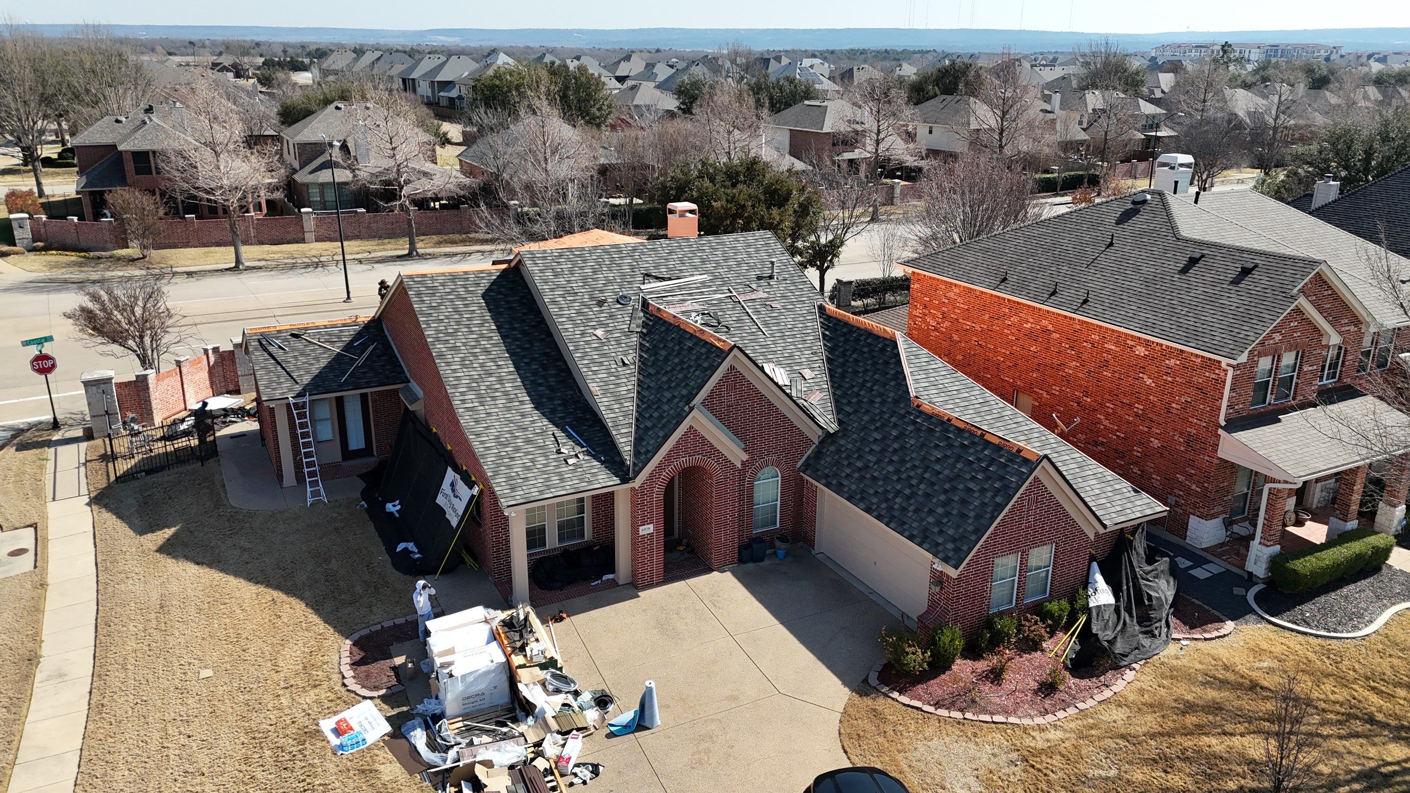 Decra Metal Roof - Shingle XD Stone Coated Roofing Project by First United Roofing & Construction